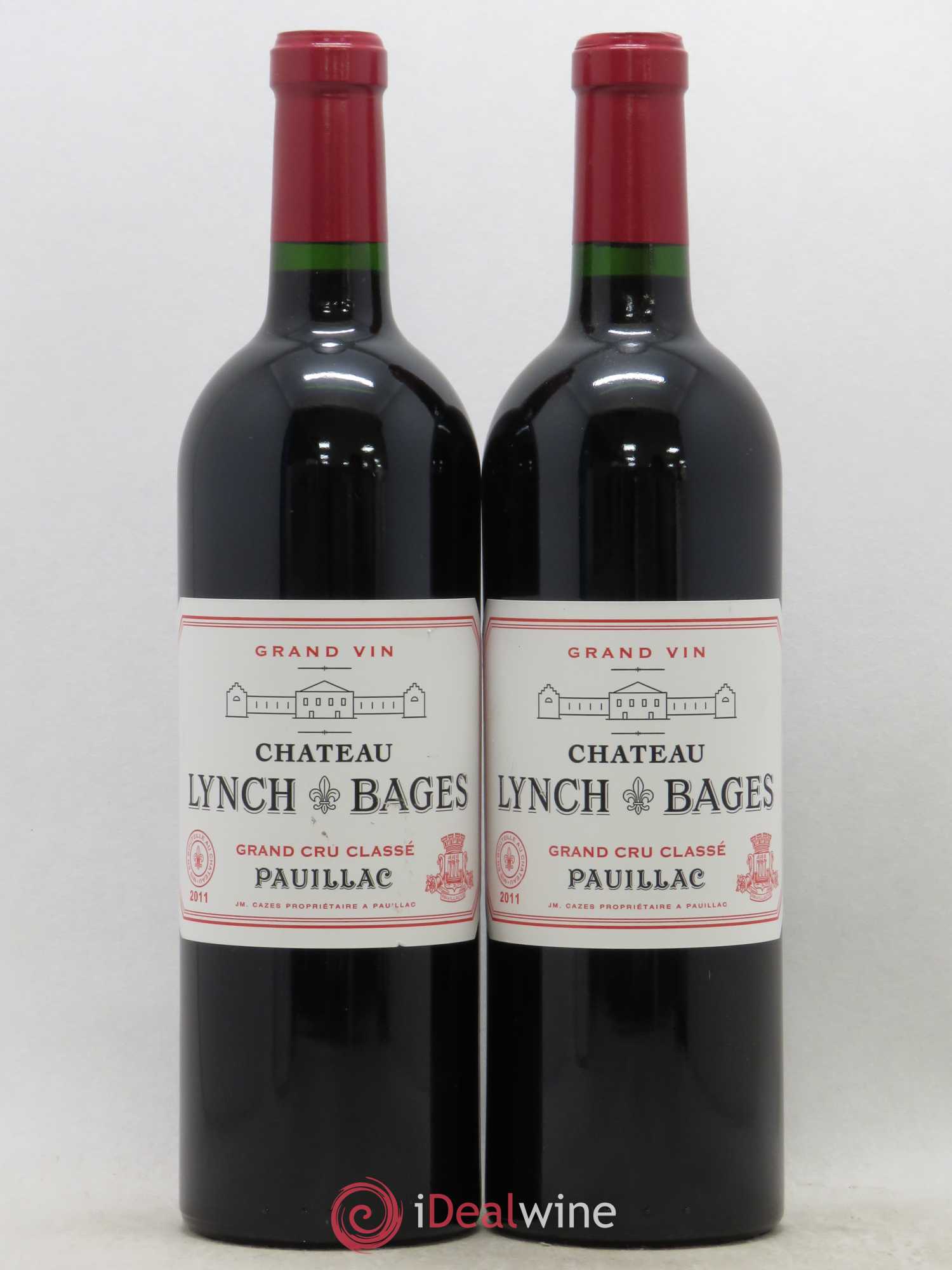 Château Lynch Bages 5ème Grand Cru Classé 2011 - Lot de 2 bouteilles - 0
