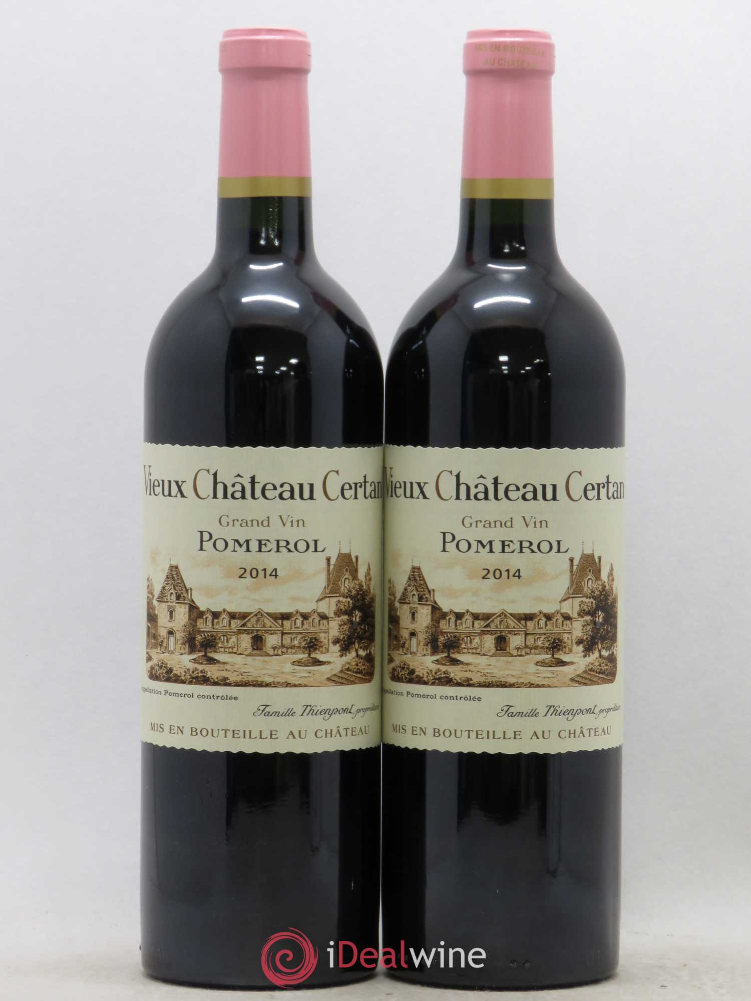 Vieux Château Certan 2014 - Lot de 2 bouteilles - 0
