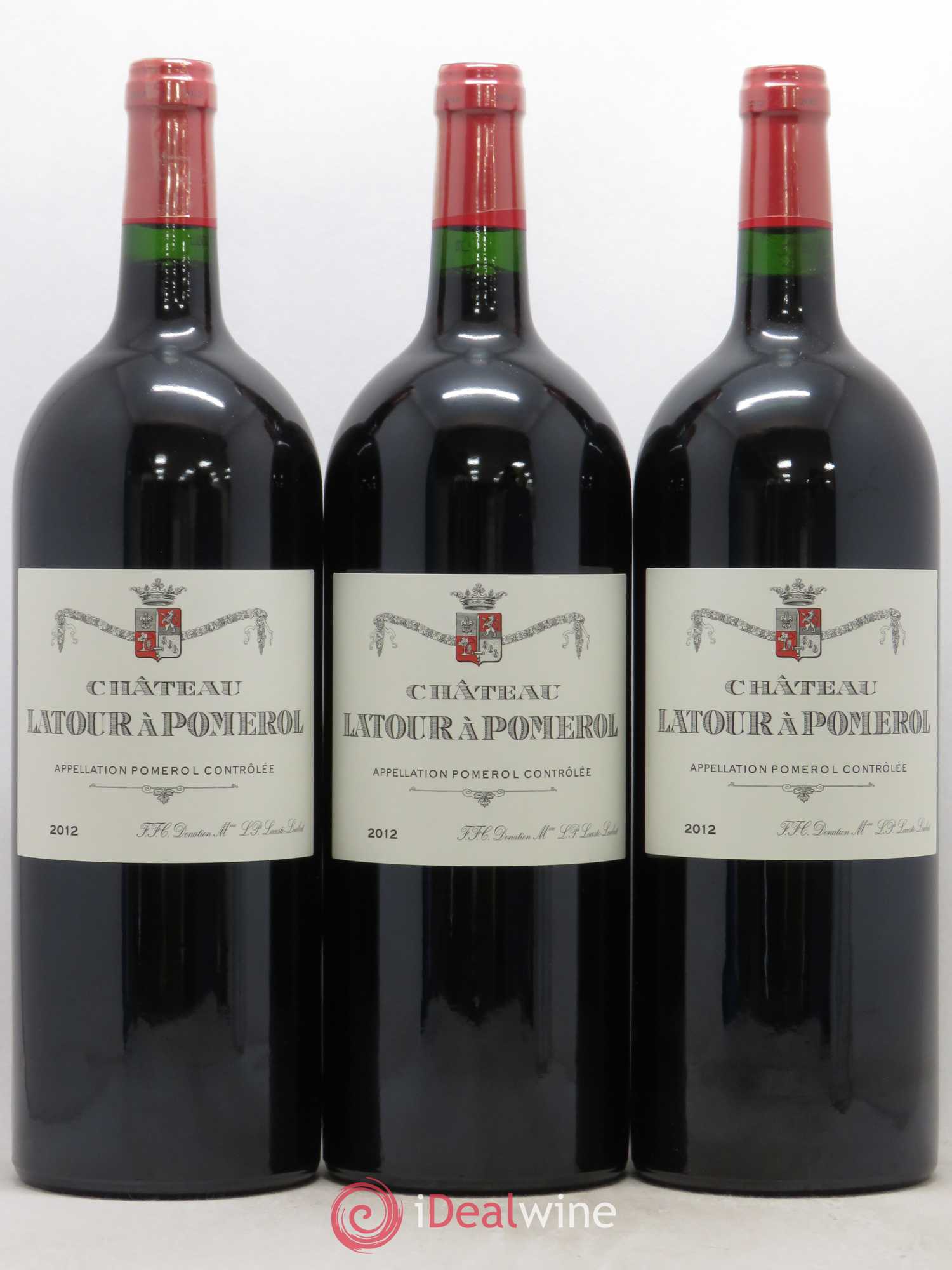 Château Latour à Pomerol 2012 - Lot de 3 magnums - 0