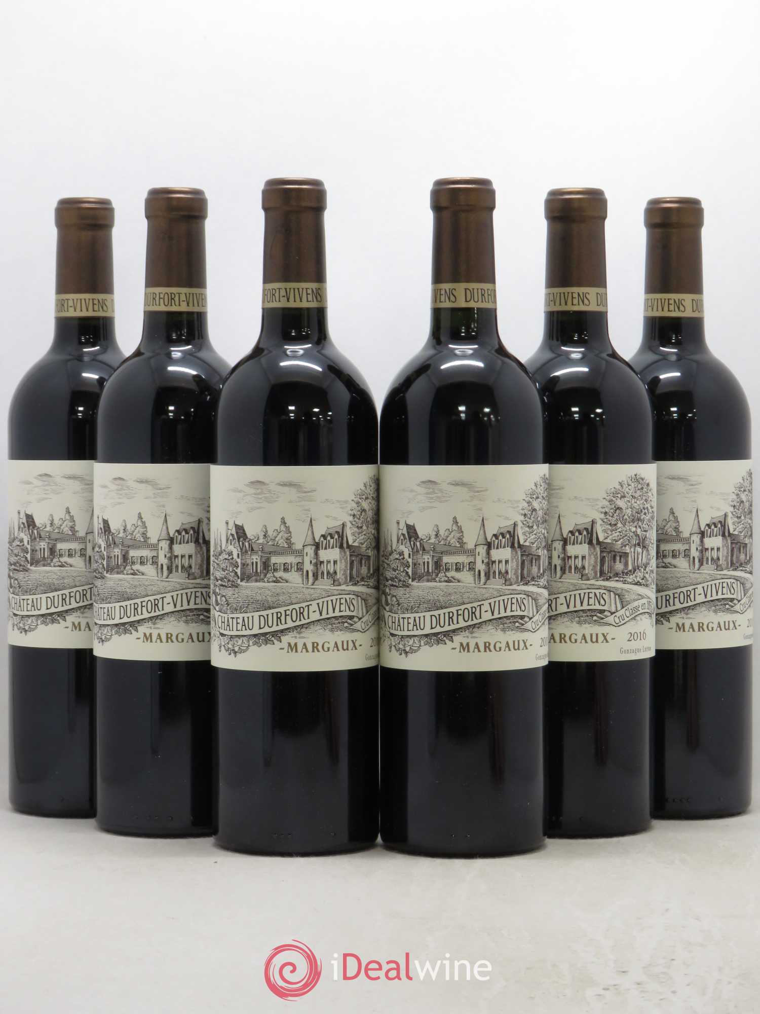Château Durfort Vivens 2ème Grand Cru Classé 2016 - Lot de 6 bouteilles - 0