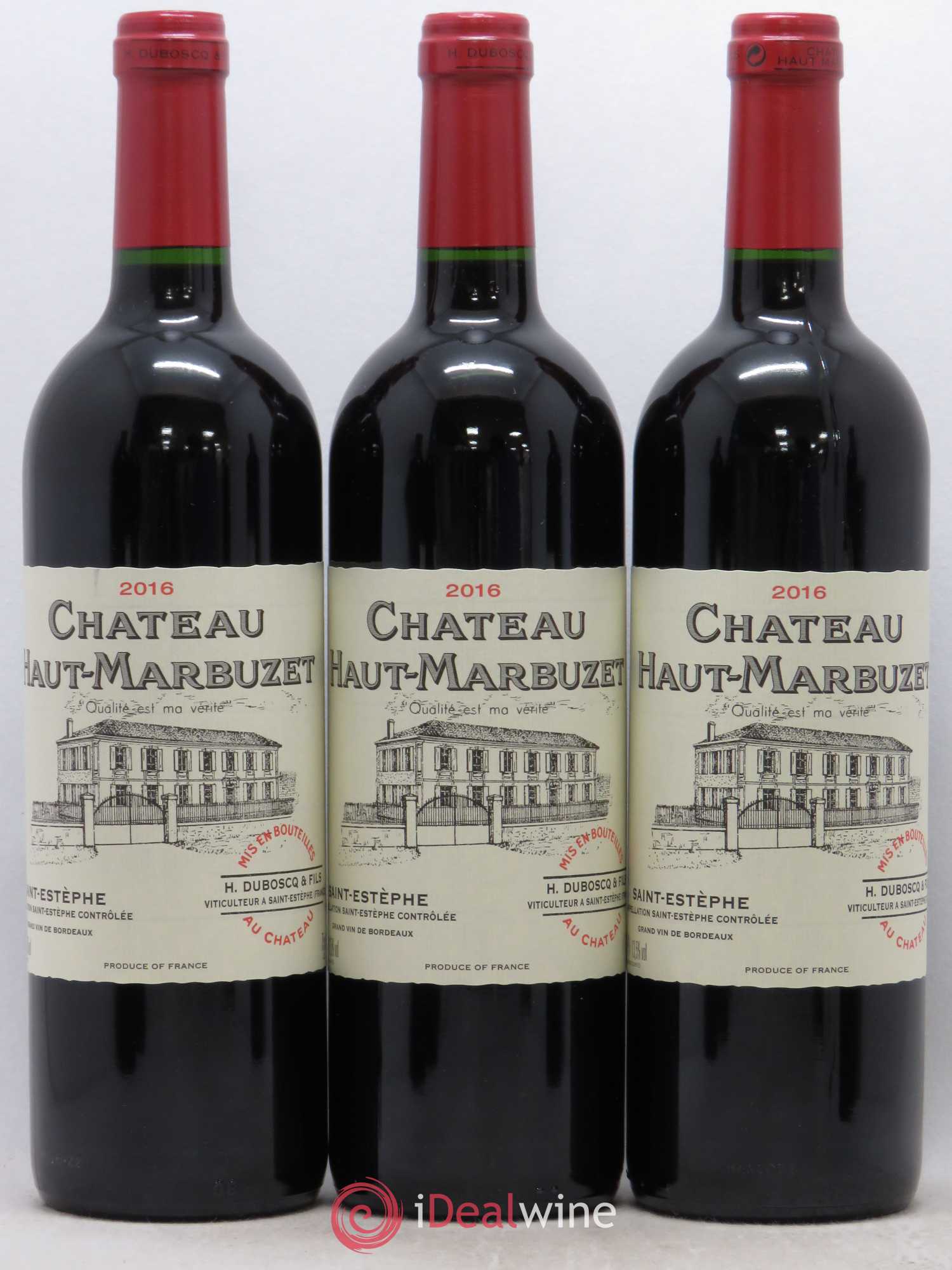Château Haut Marbuzet 2016 - Lot de 6 bouteilles - 2
