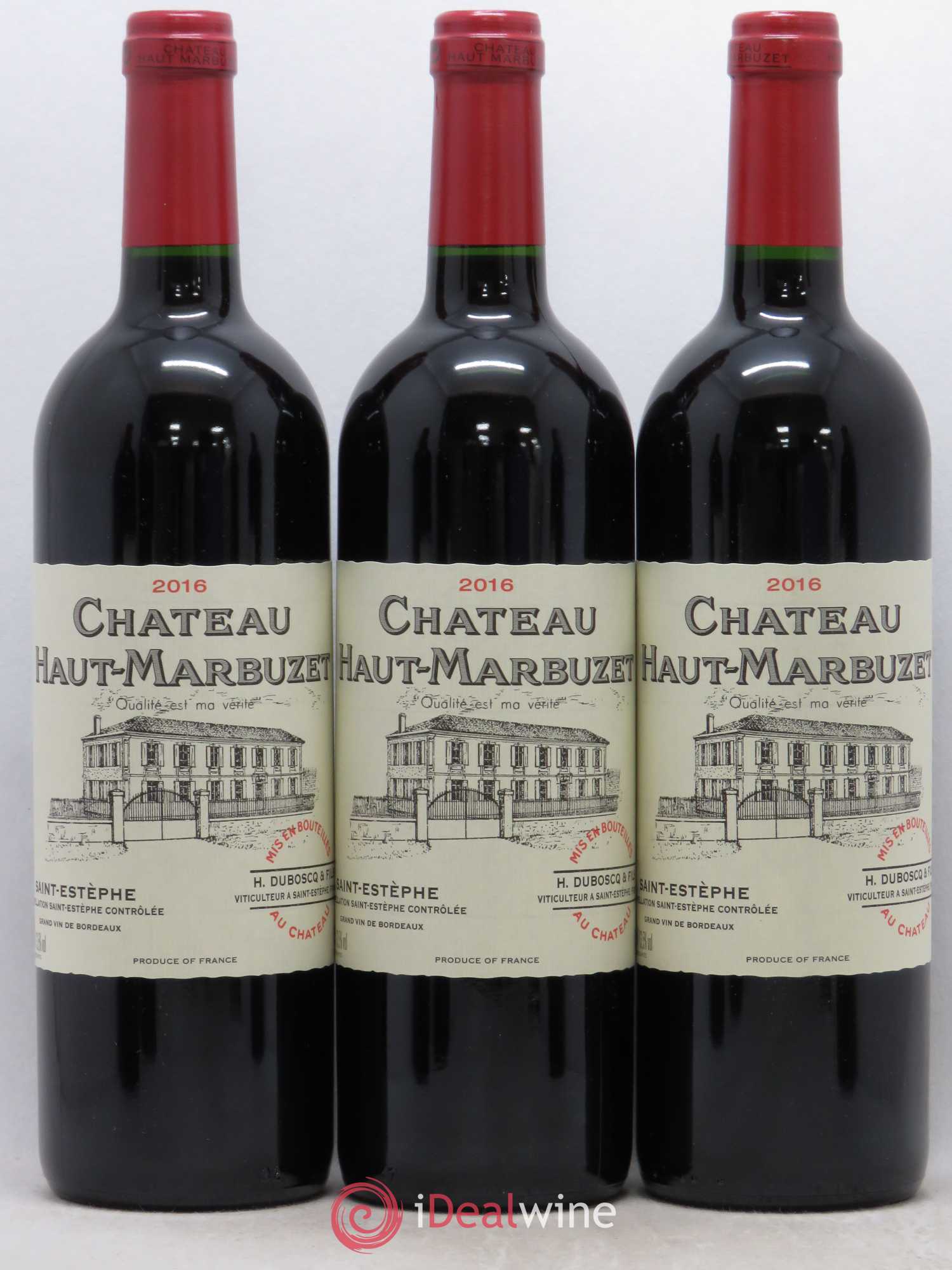 Château Haut Marbuzet 2016 - Lot de 6 bouteilles - 2