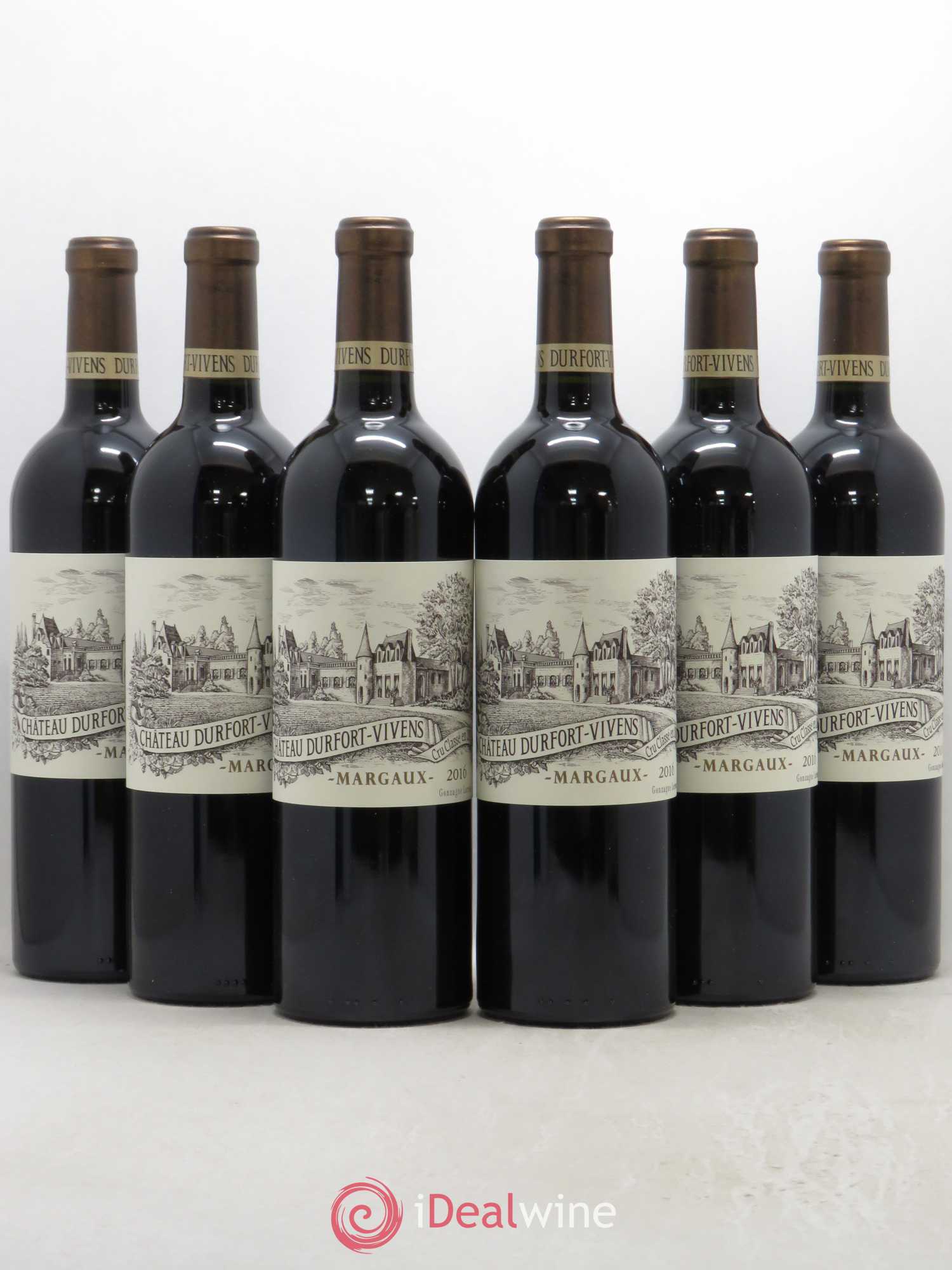 Château Durfort Vivens 2ème Grand Cru Classé 2016 - Lot de 6 bouteilles - 0