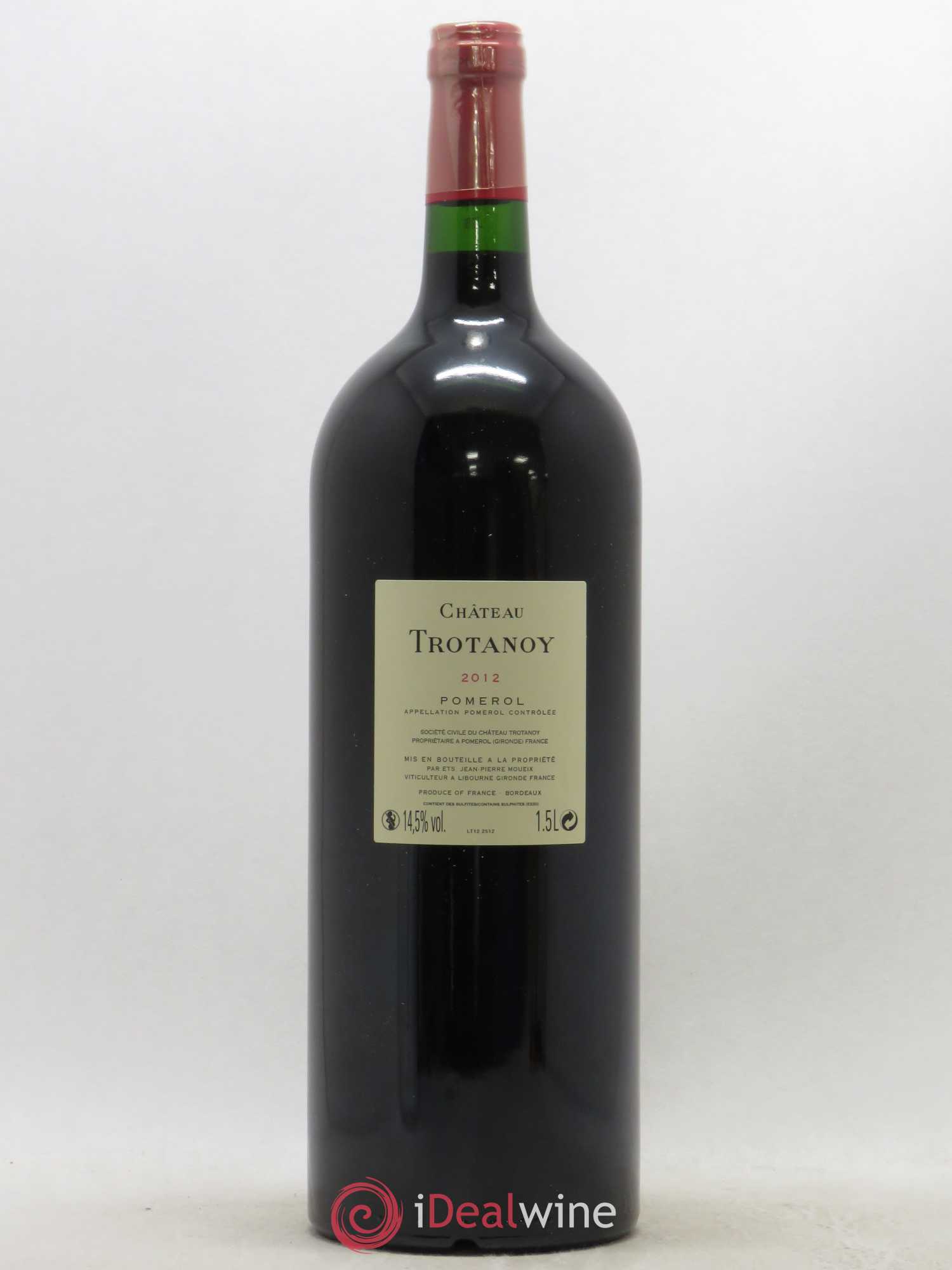 Château Trotanoy 2012 - Lot de 1 magnum - 1
