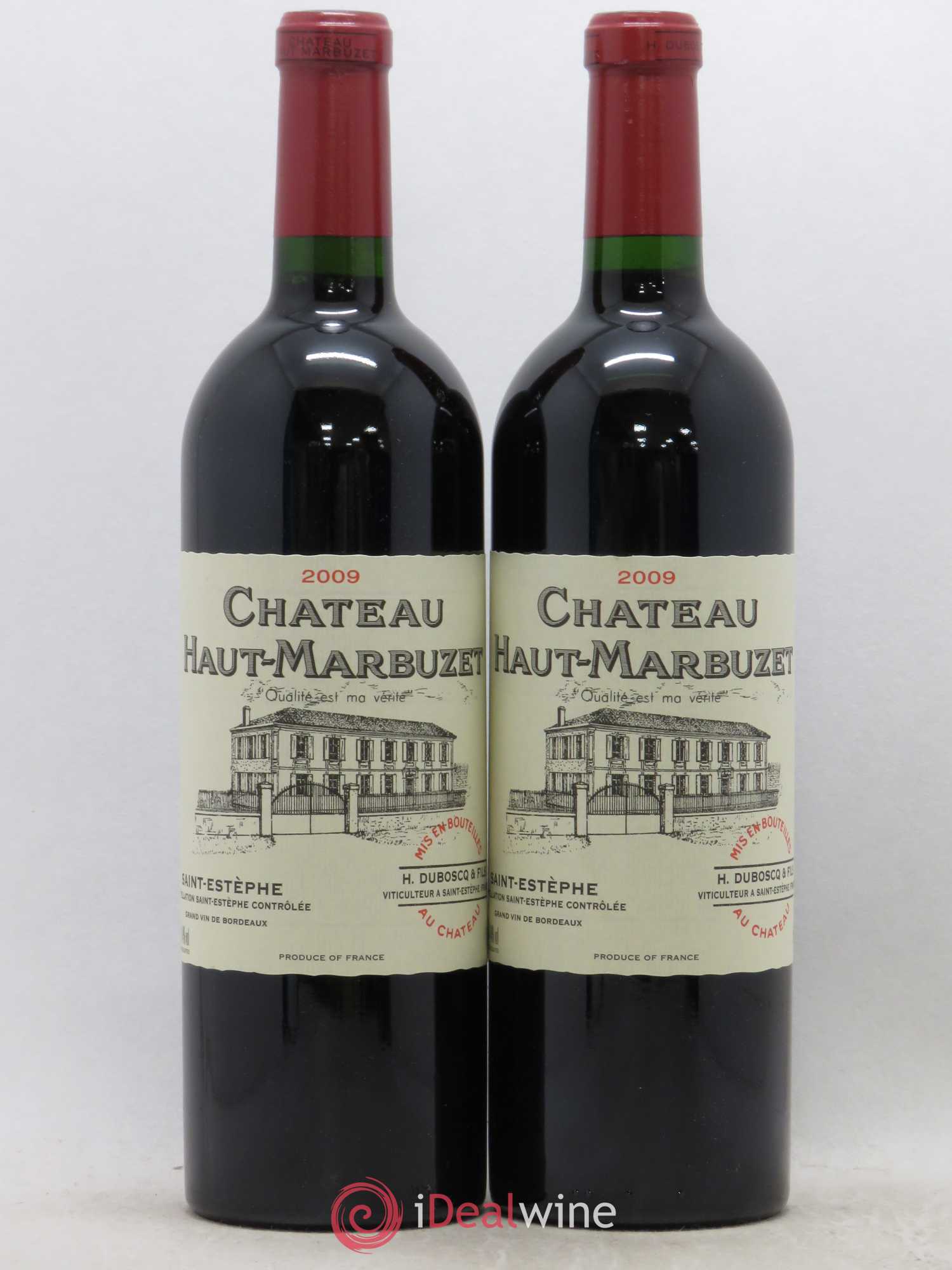 Château Haut Marbuzet 2009 - Lot de 2 bouteilles - 0