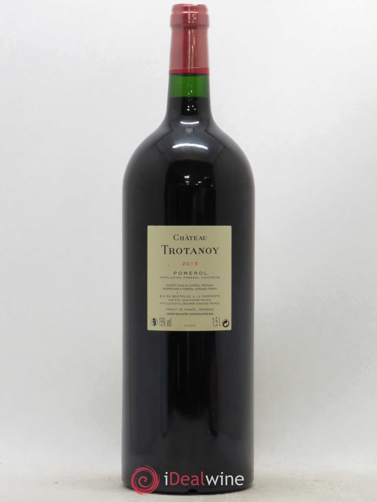 Château Trotanoy 2015 - Lot de 1 magnum - 1
