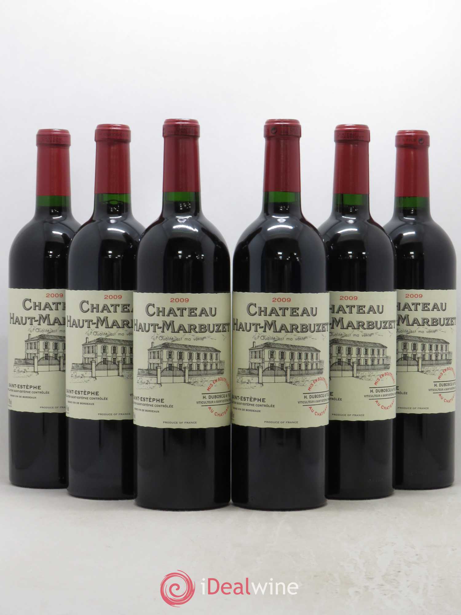 Château Haut Marbuzet 2009 - Lot de 6 bouteilles - 0
