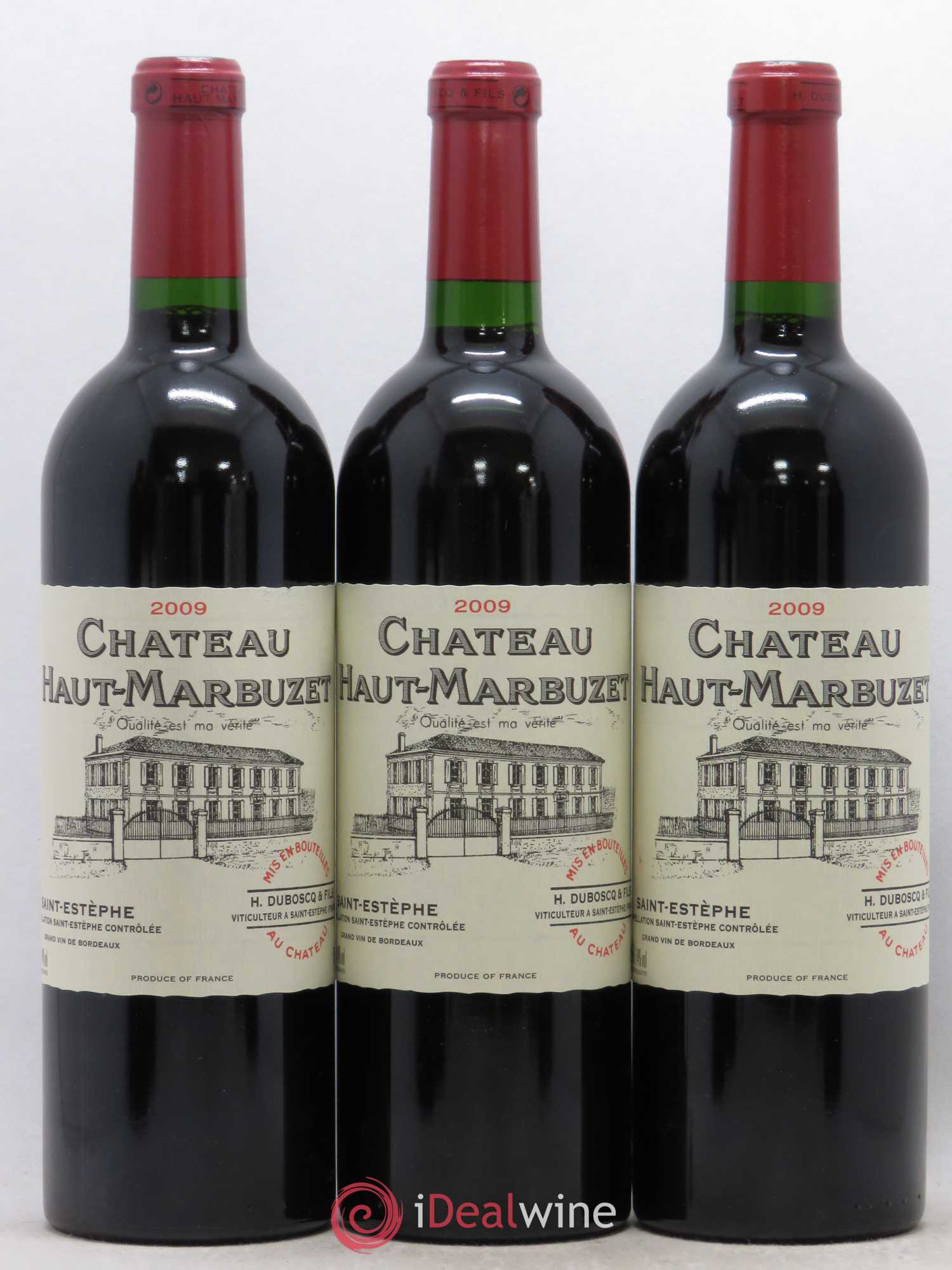 Château Haut Marbuzet 2009 - Lot de 6 bouteilles - 2