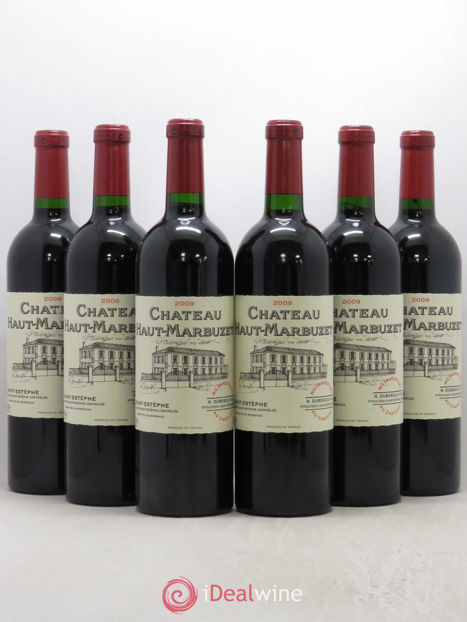 Château Haut Marbuzet 2009 - Lot de 6 bouteilles - 0