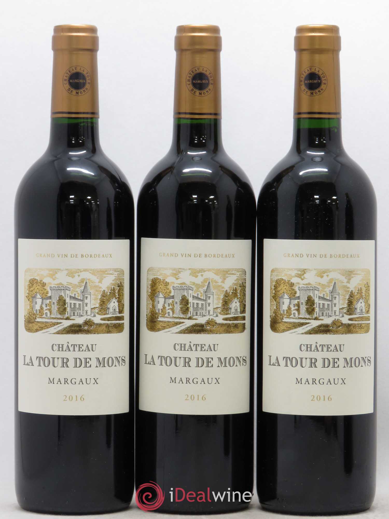 Château la Tour de Mons Cru Bourgeois 2016 - Lot de 12 bouteilles - 2
