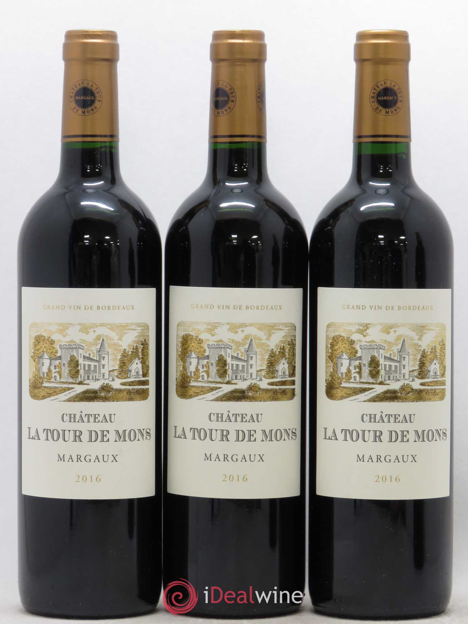 Château la Tour de Mons Cru Bourgeois 2016 - Lot de 12 bouteilles - 3