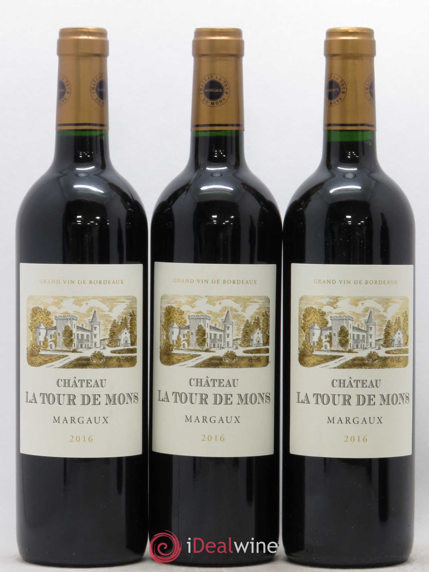 Château la Tour de Mons Cru Bourgeois 2016 - Lot de 12 bouteilles - 4
