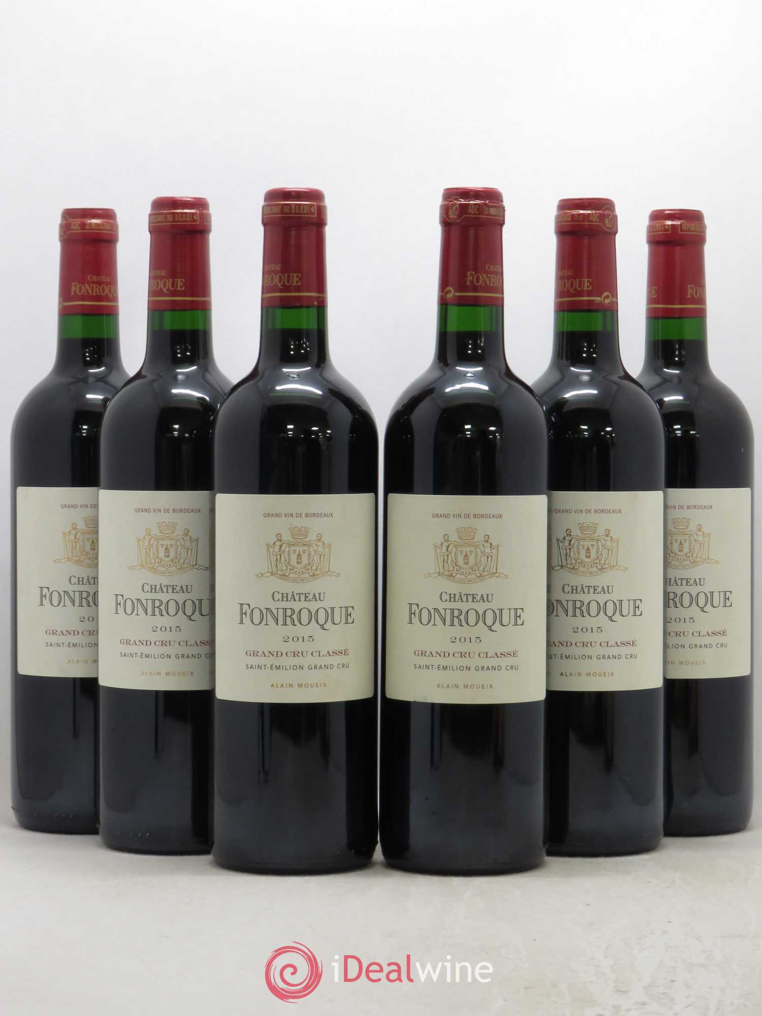 Château Fonroque Grand Cru Classé 2015 - Lot de 6 bouteilles - 0