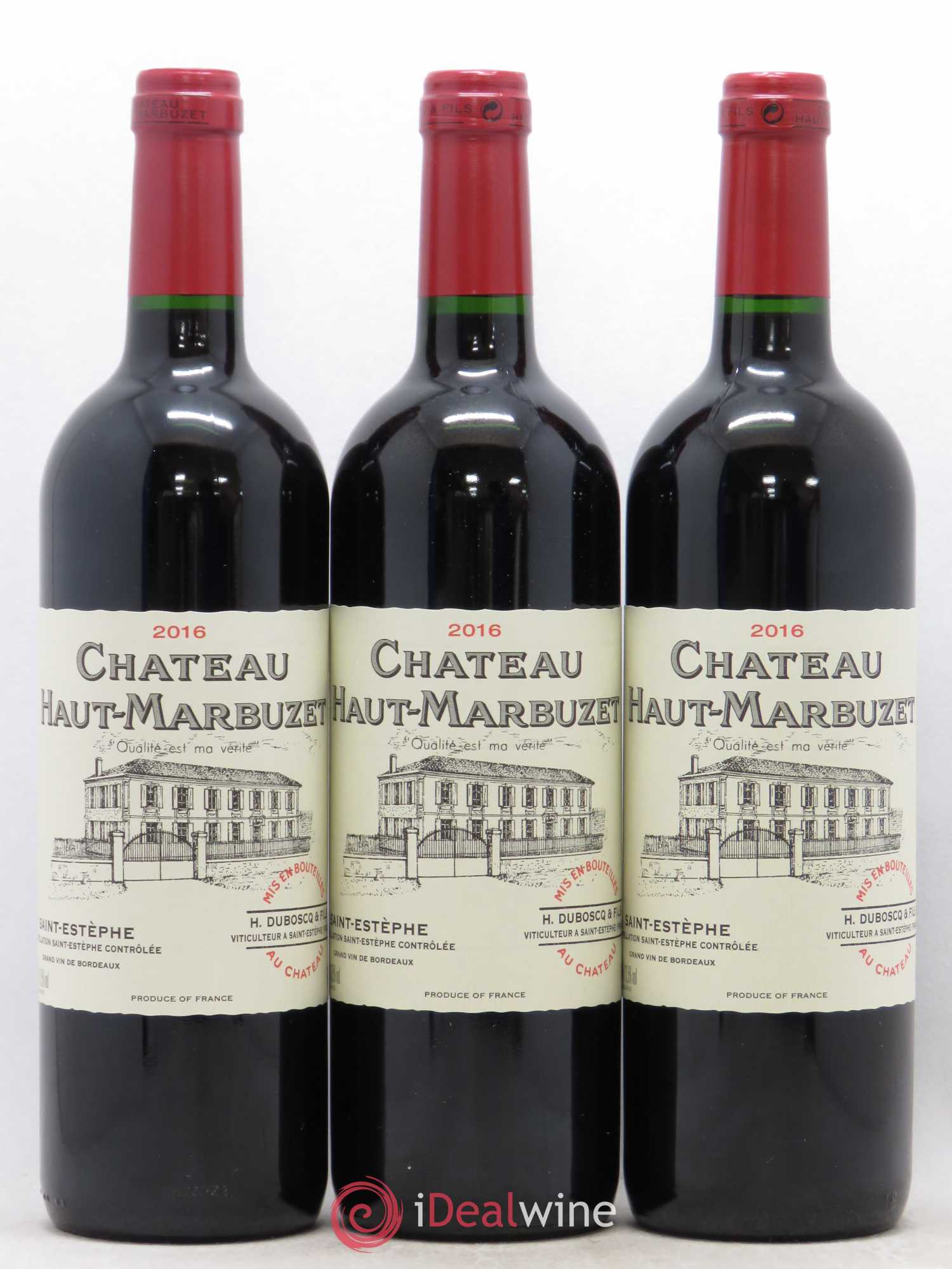 Château Haut Marbuzet 2016 - Lot de 12 bouteilles - 2