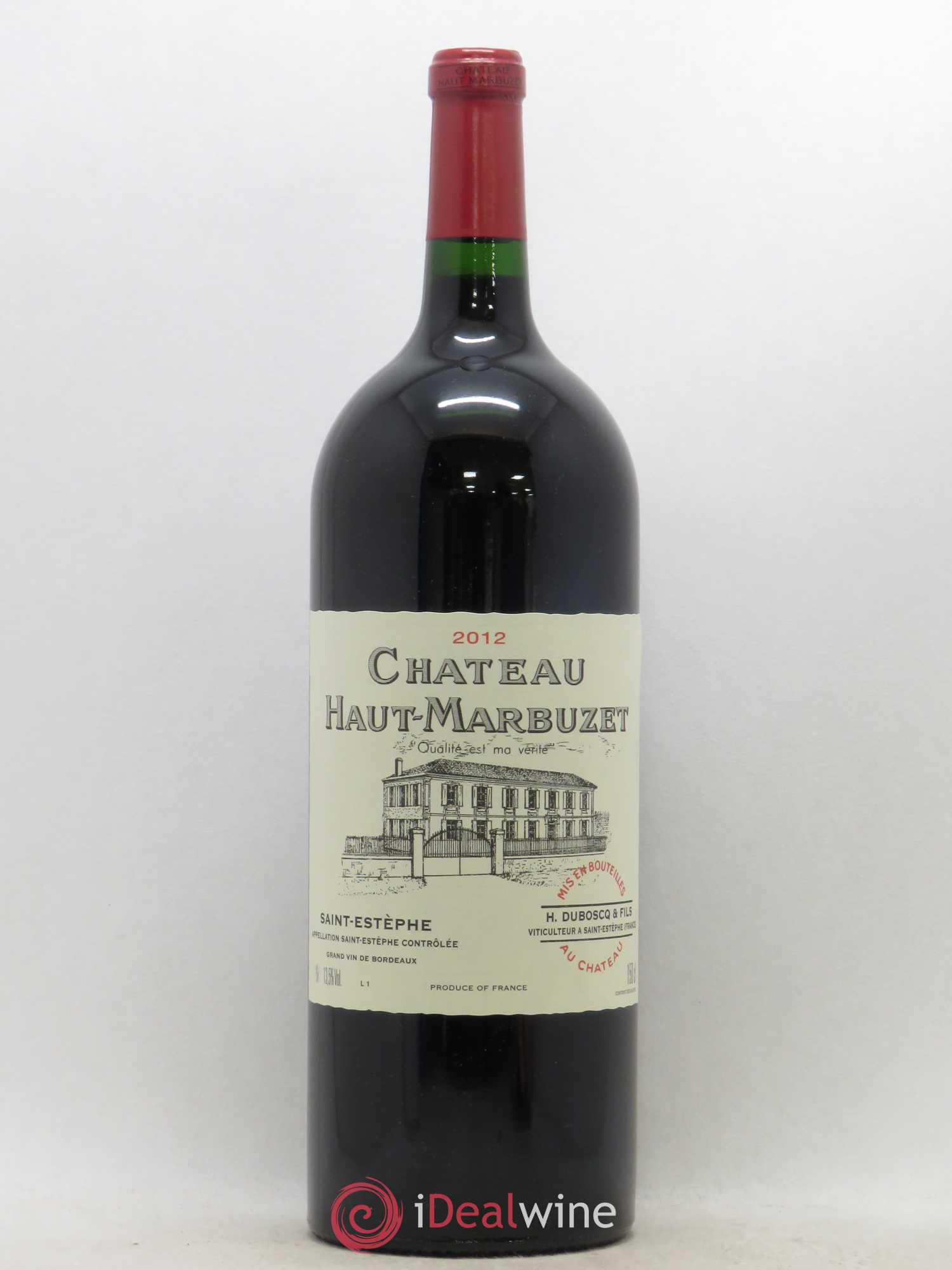 Château Haut Marbuzet 2012 - Lot de 1 magnum - 0