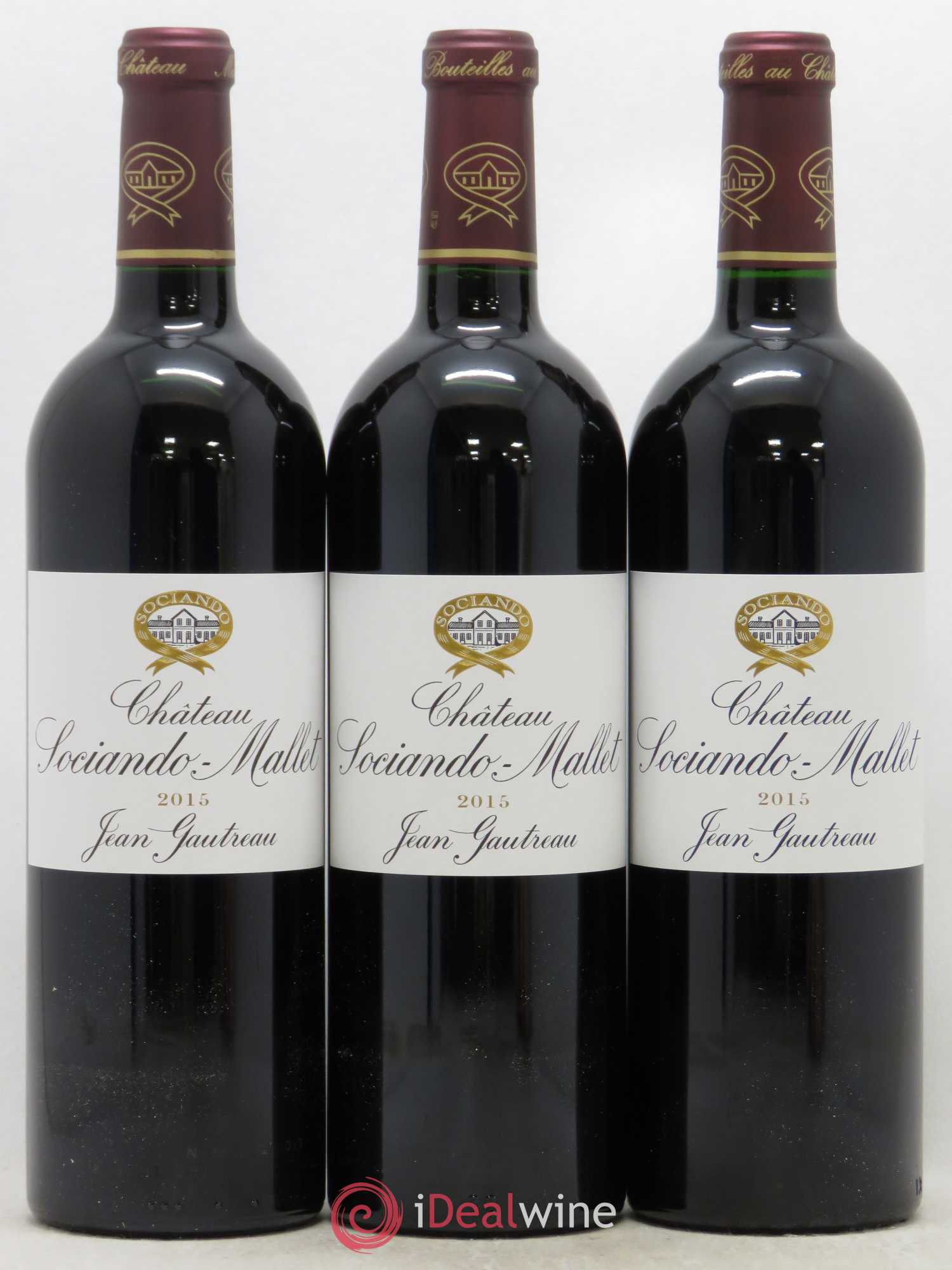 Château Sociando Mallet 2015 - Lot de 12 bouteilles - 3