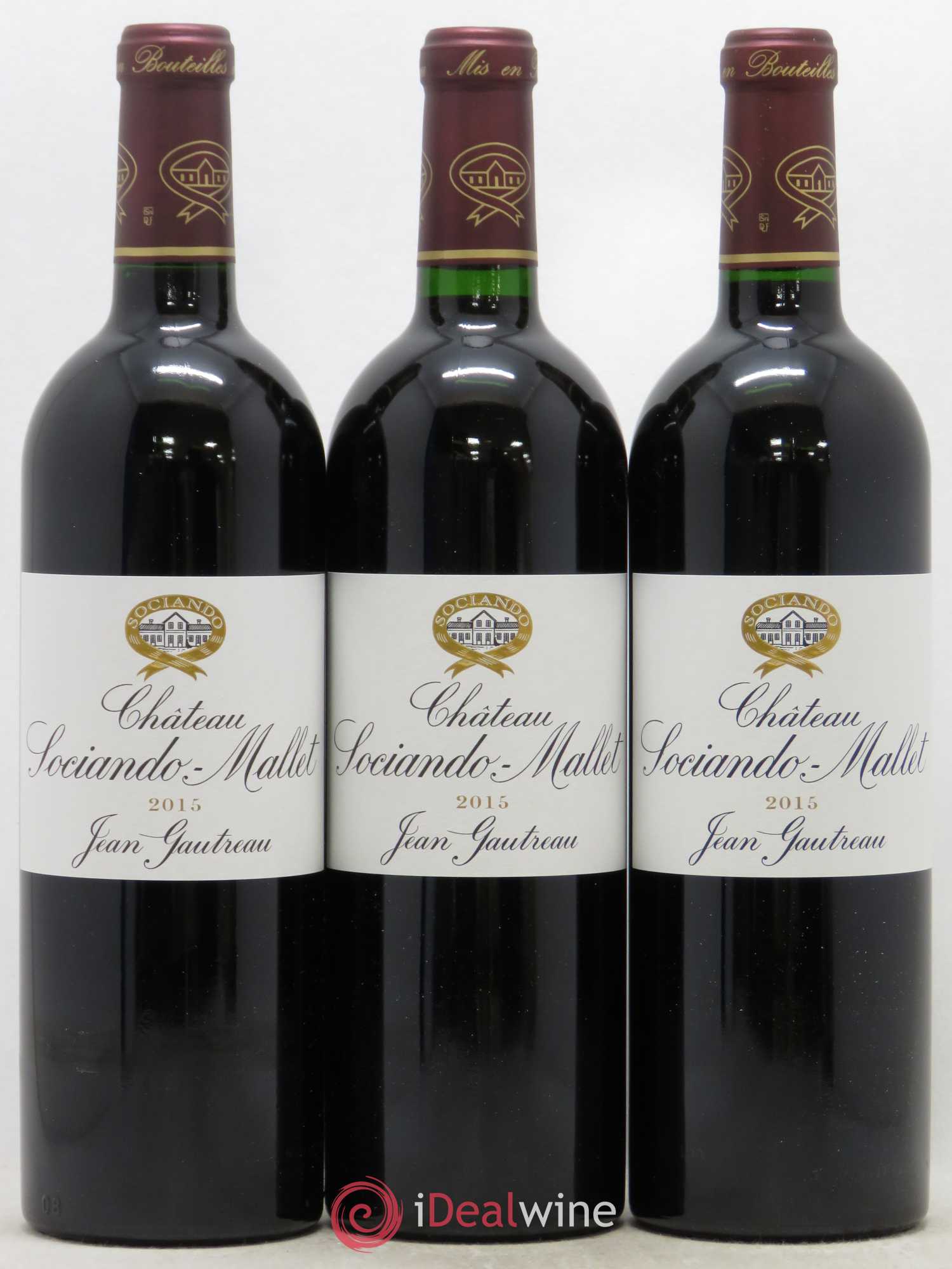 Château Sociando Mallet 2015 - Lot de 12 bouteilles - 4