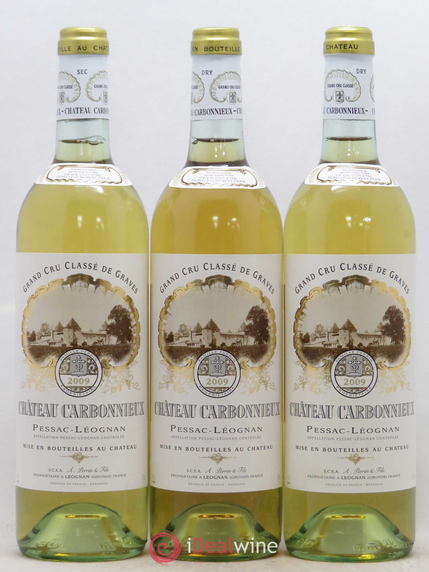 Château Carbonnieux Cru Classé de Graves 2009 - Lot de 12 bouteilles - 3