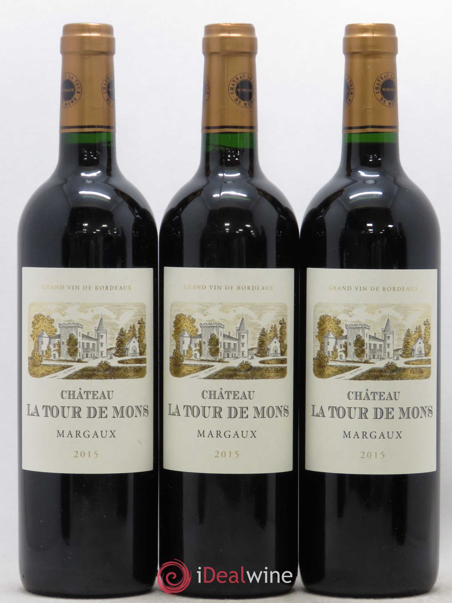 Château la Tour de Mons Cru Bourgeois 2015 - Lot de 6 bouteilles - 1