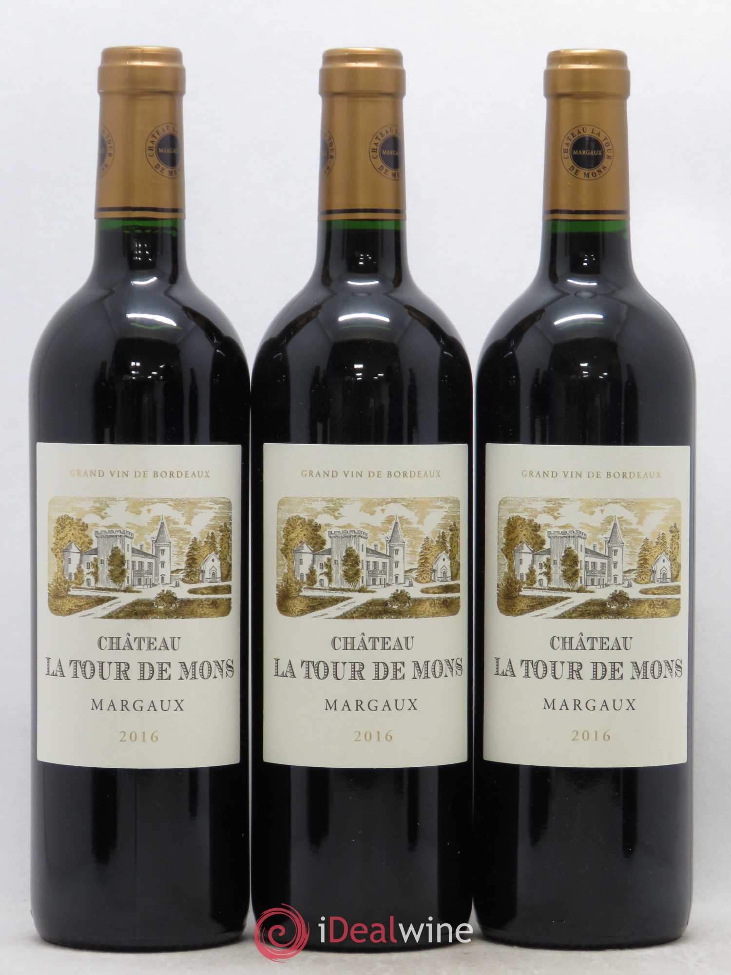 Château la Tour de Mons Cru Bourgeois 2016 - Lot de 12 bouteilles - 3