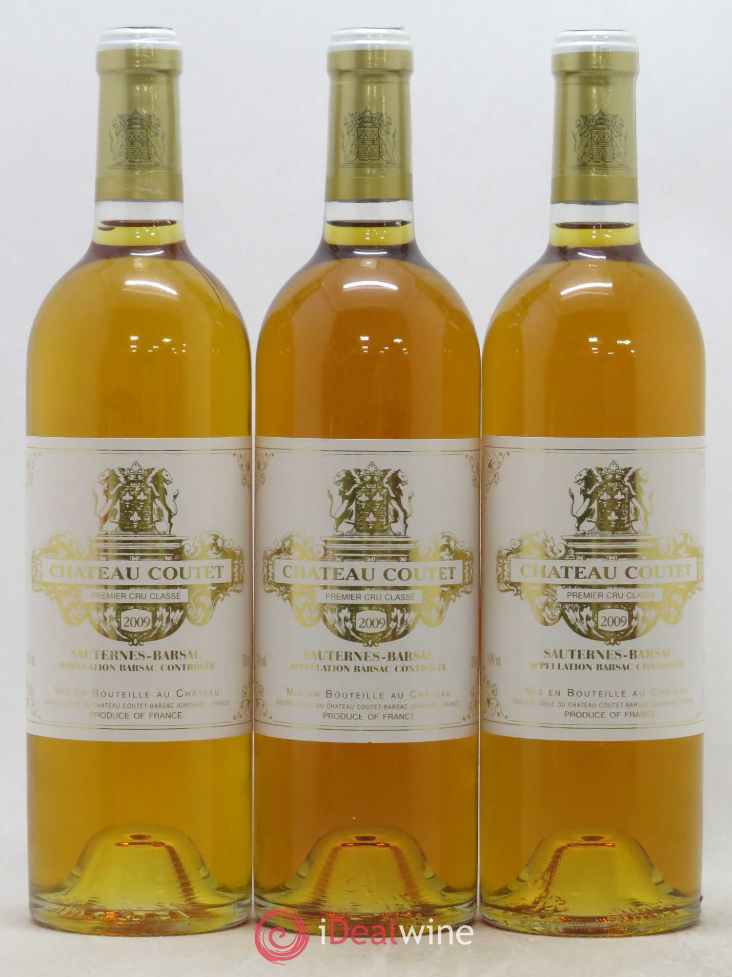 Château Coutet 1er Grand Cru Classé 2009 - Lotto di 12 bottiglie - 1