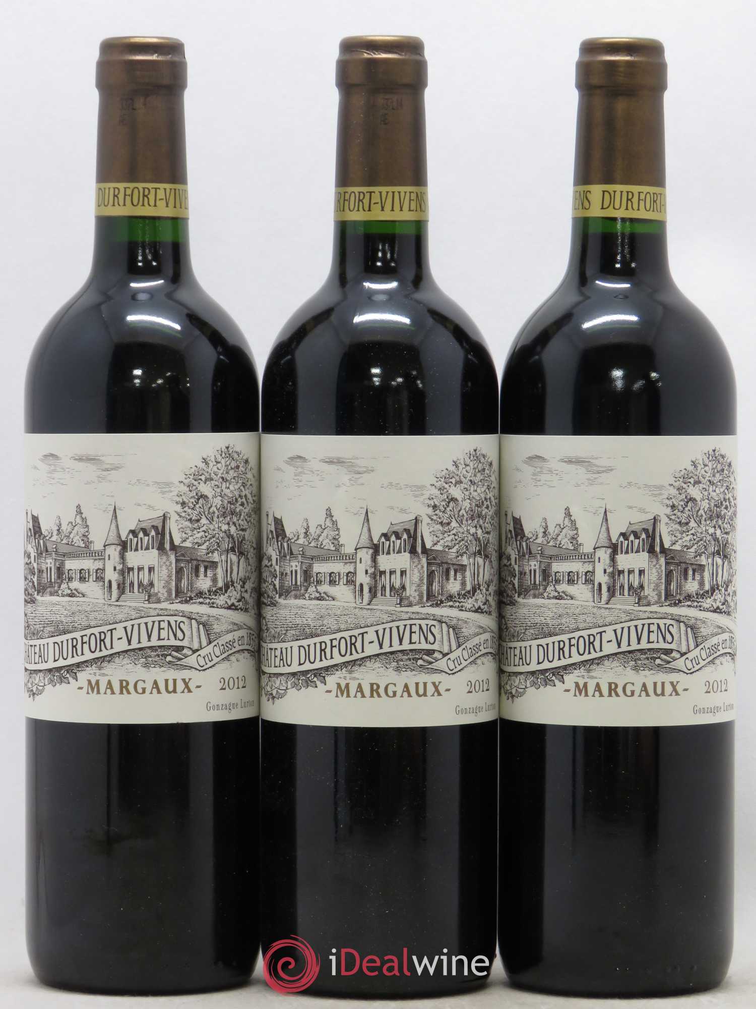 Château Durfort Vivens 2ème Grand Cru Classé 2012 - Lot de 12 bouteilles - 1