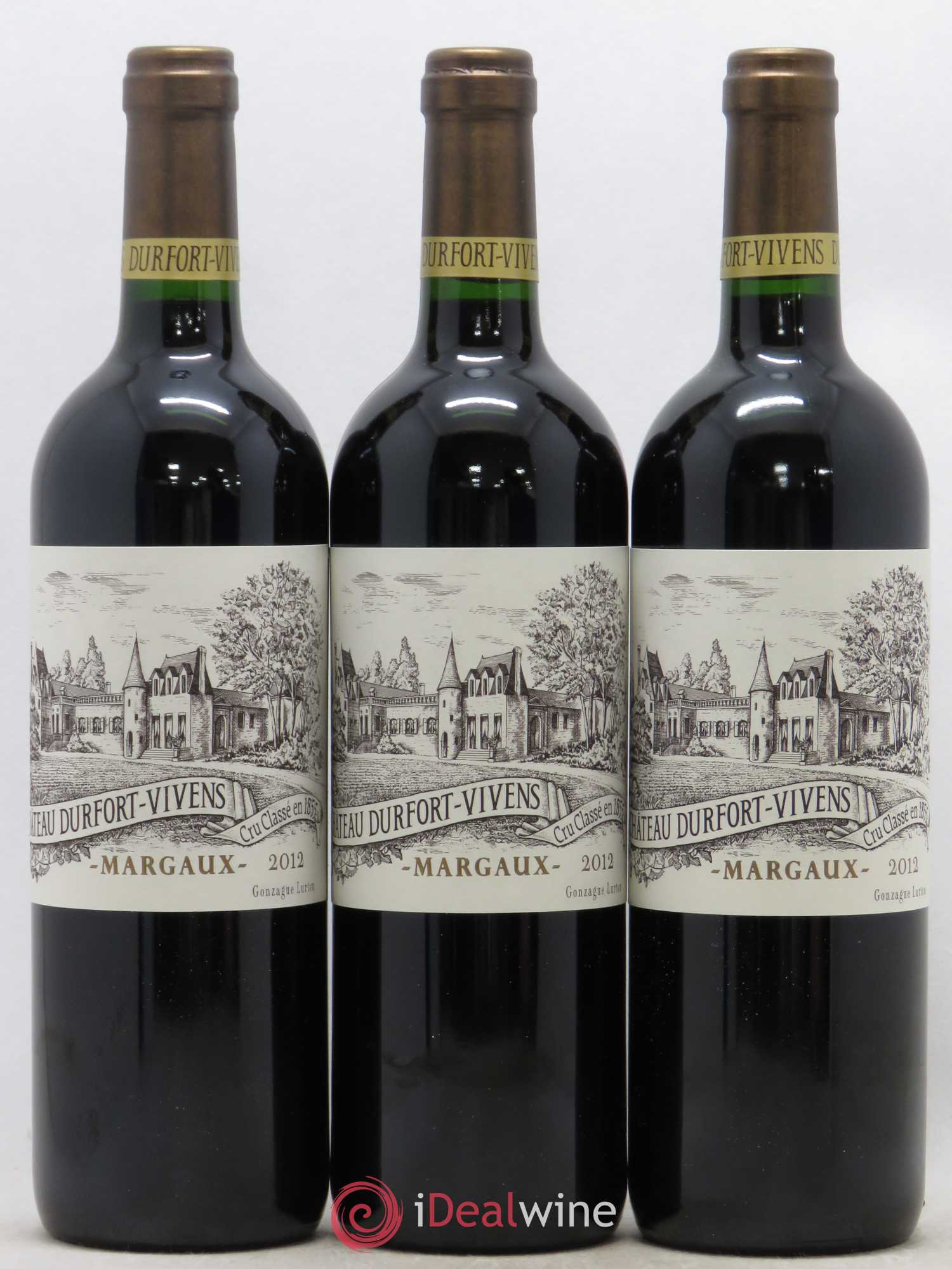Château Durfort Vivens 2ème Grand Cru Classé 2012 - Lot de 12 bouteilles - 2
