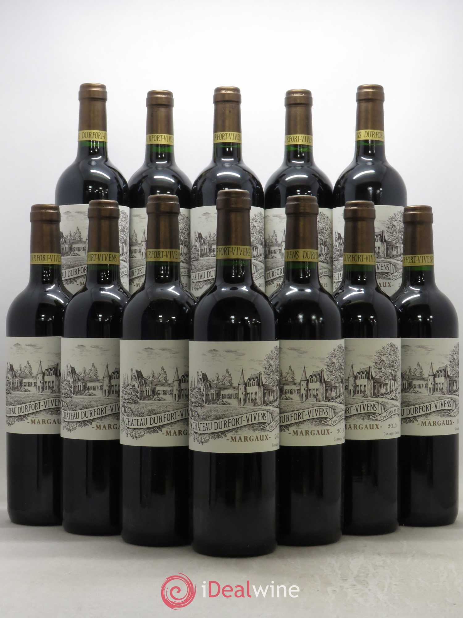 Château Durfort Vivens 2ème Grand Cru Classé 2012 - Lot de 12 bouteilles - 0