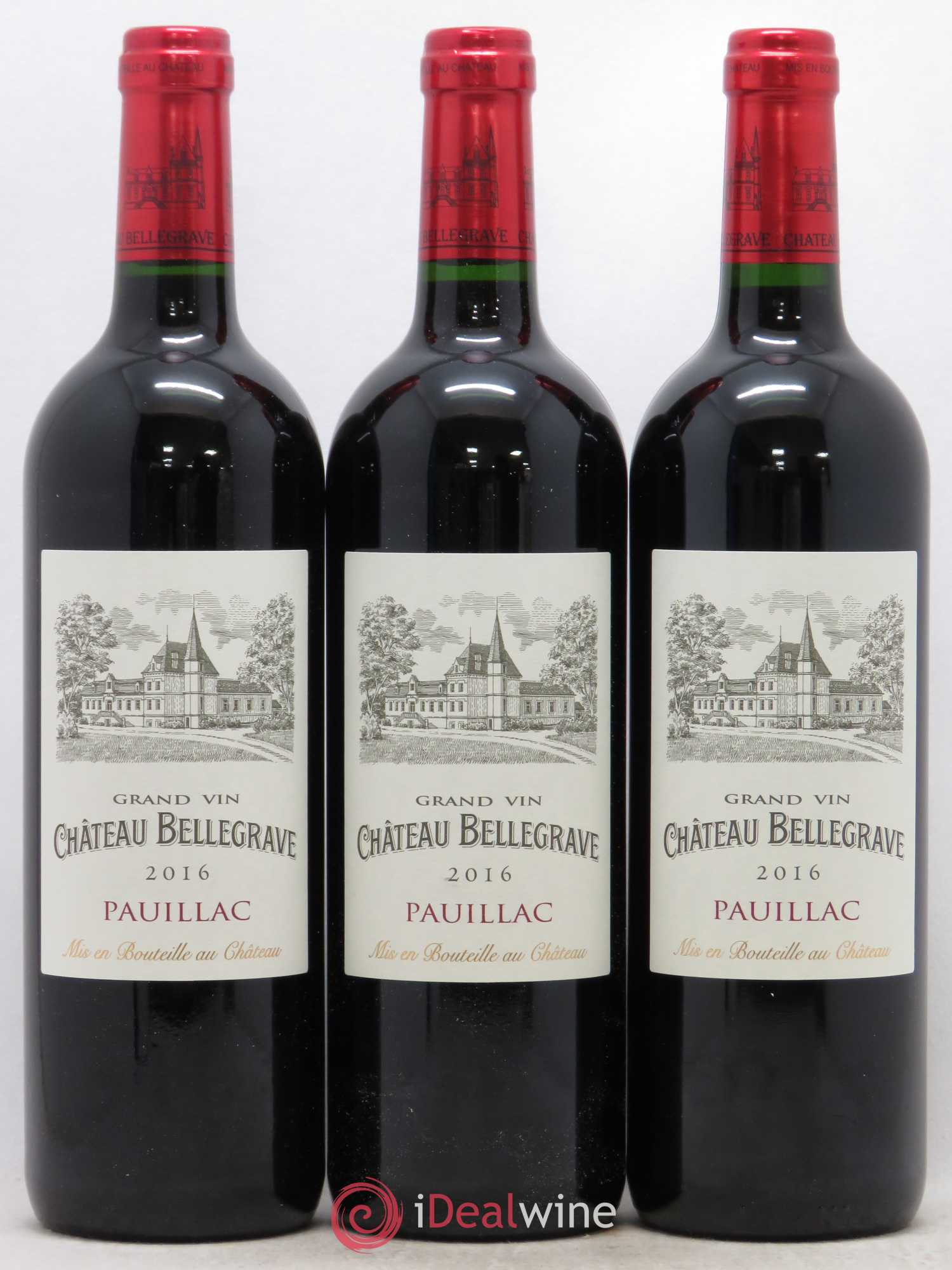 Château Bellegrave Cru Bourgeois 2016 - Lot de 12 bouteilles - 2