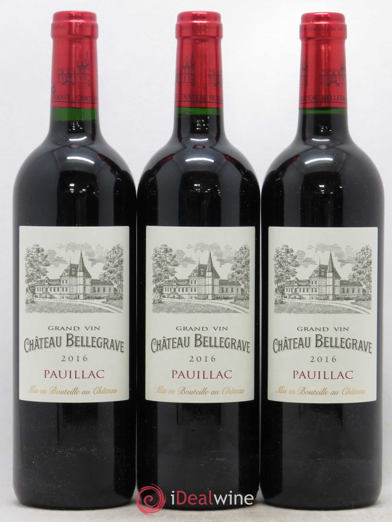 Château Bellegrave Cru Bourgeois 2016 - Lot de 12 bouteilles - 3