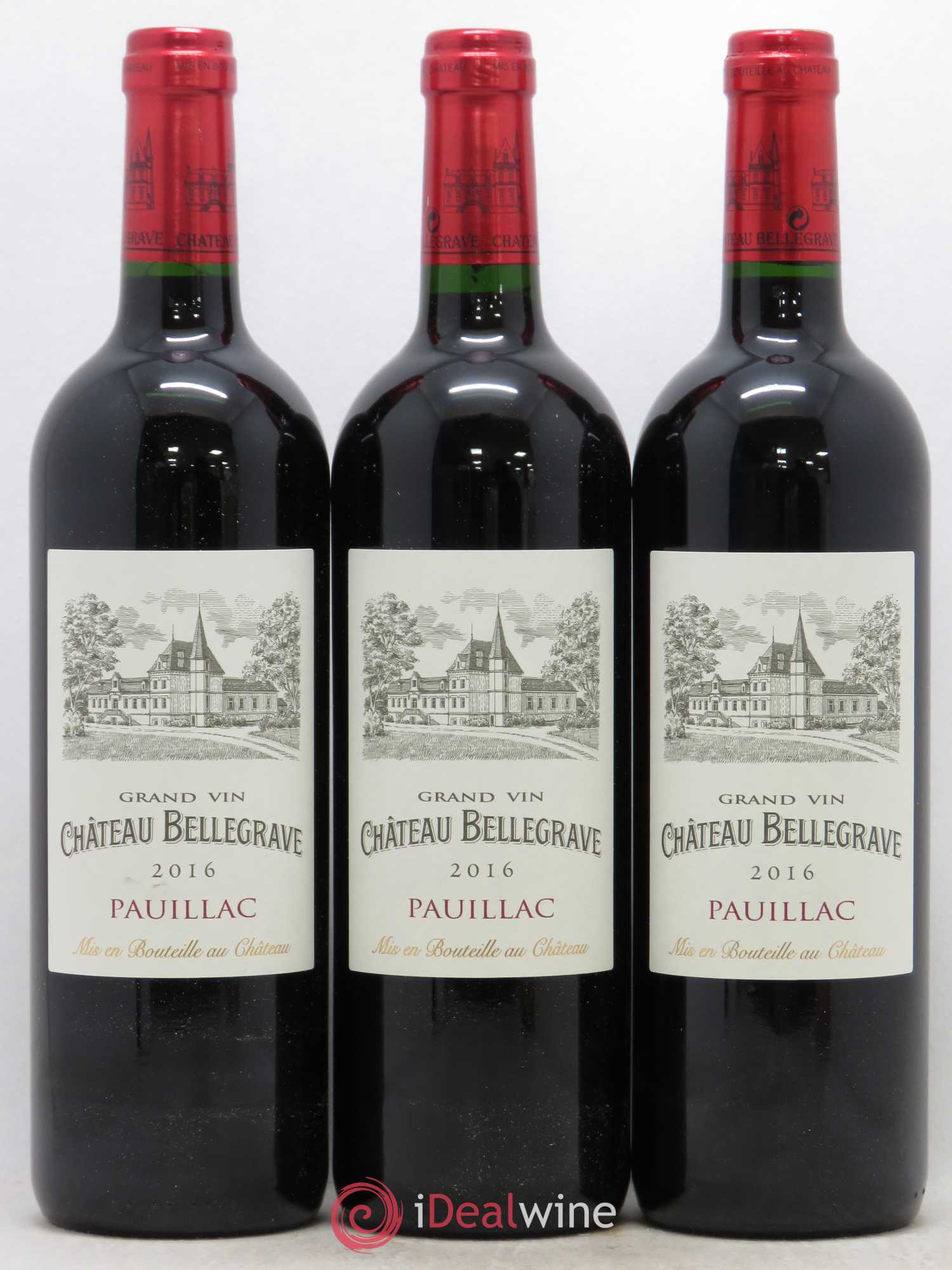 Château Bellegrave Cru Bourgeois 2016 - Lot de 12 bouteilles - 4