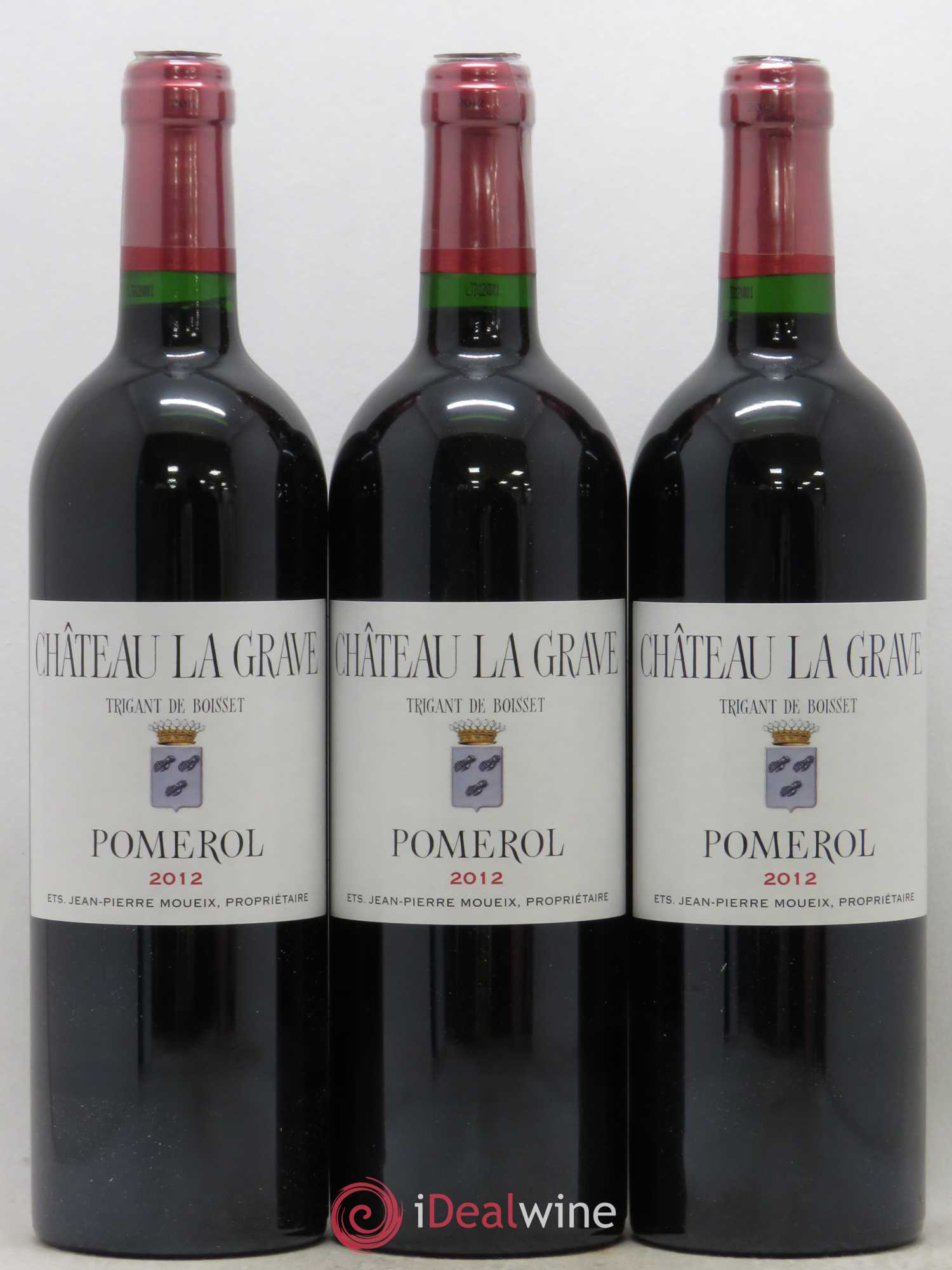 Château La Grave à Pomerol (Trigant de Boisset) 2012 - Lot de 12 bouteilles - 3