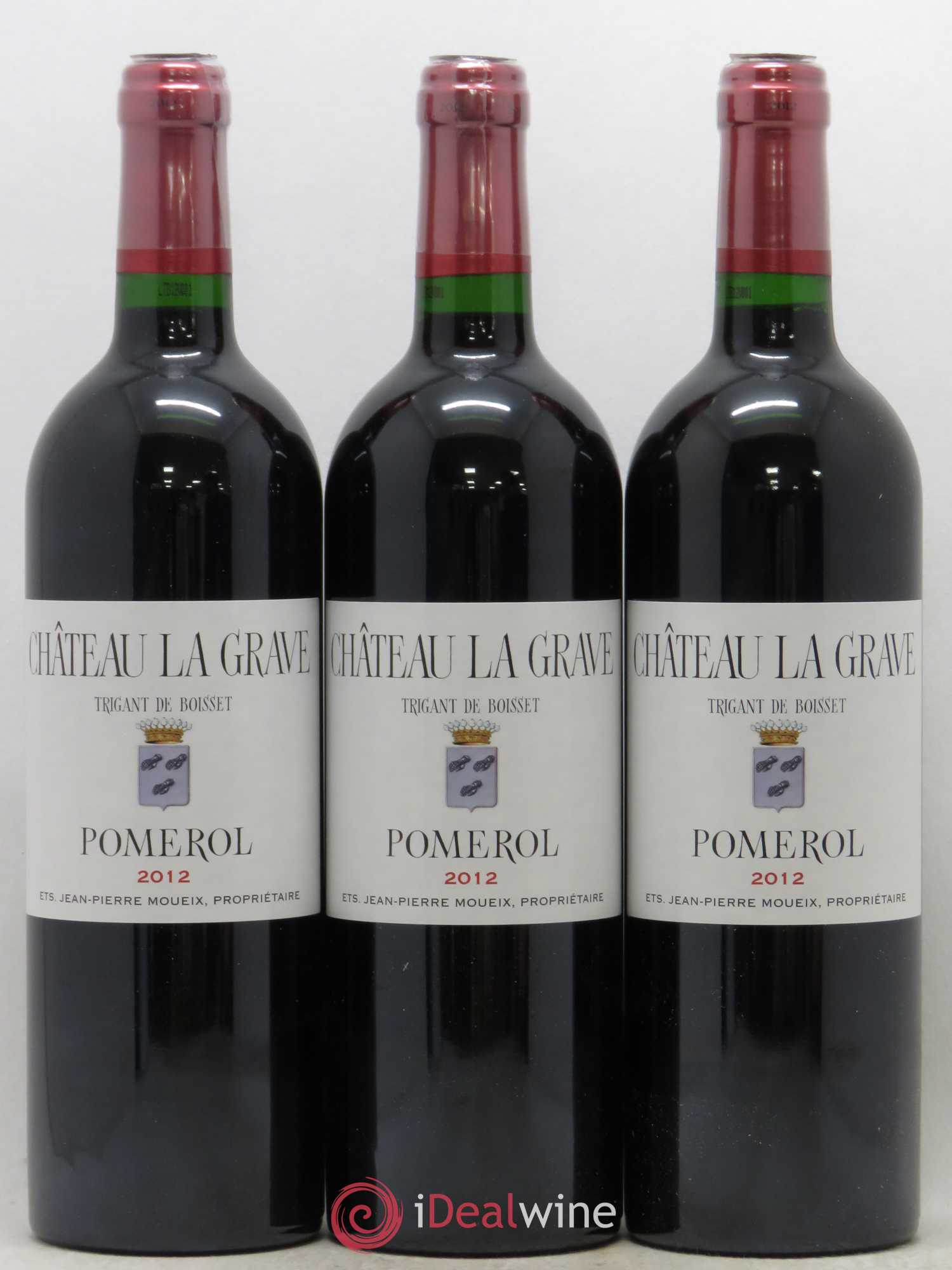 Château La Grave à Pomerol (Trigant de Boisset) 2012 - Lot de 12 bouteilles - 4
