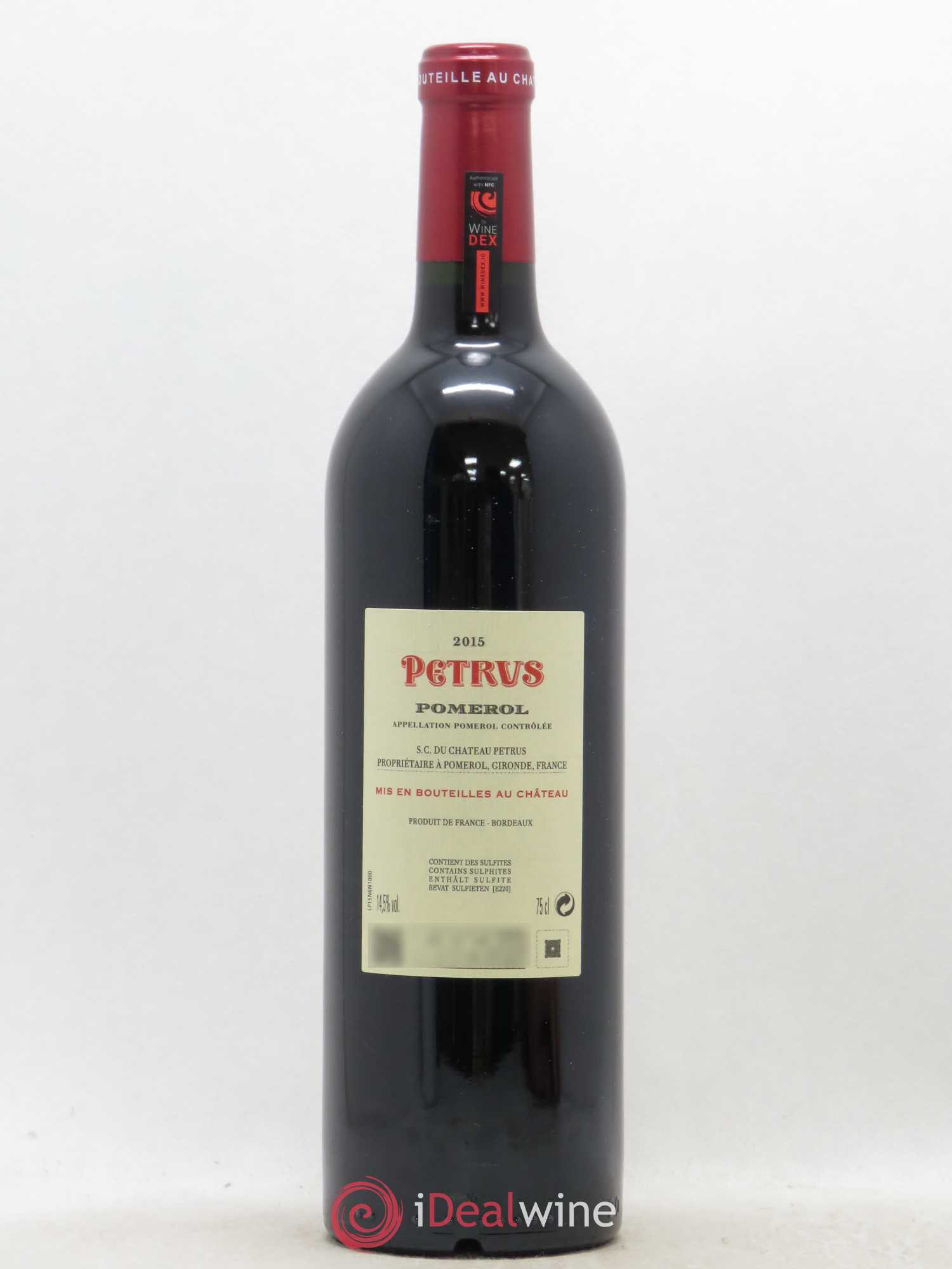 Petrus 2015 - Lot de 1 bouteille - 1
