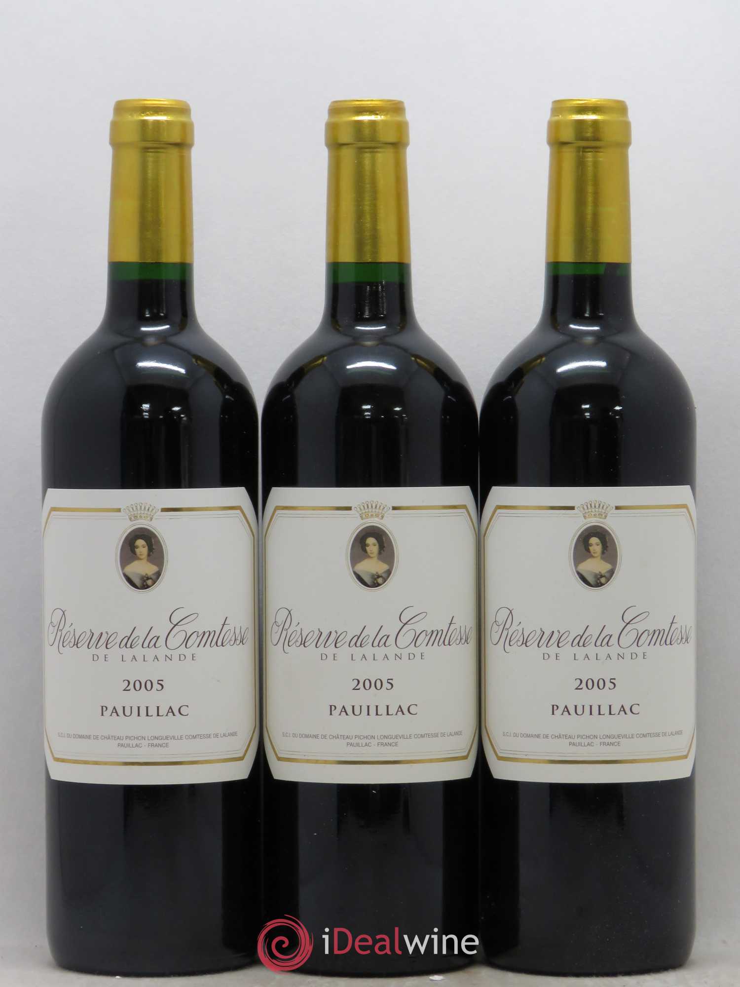 Réserve de la Comtesse Second Vin 2005 - Lot de 6 bouteilles - 1