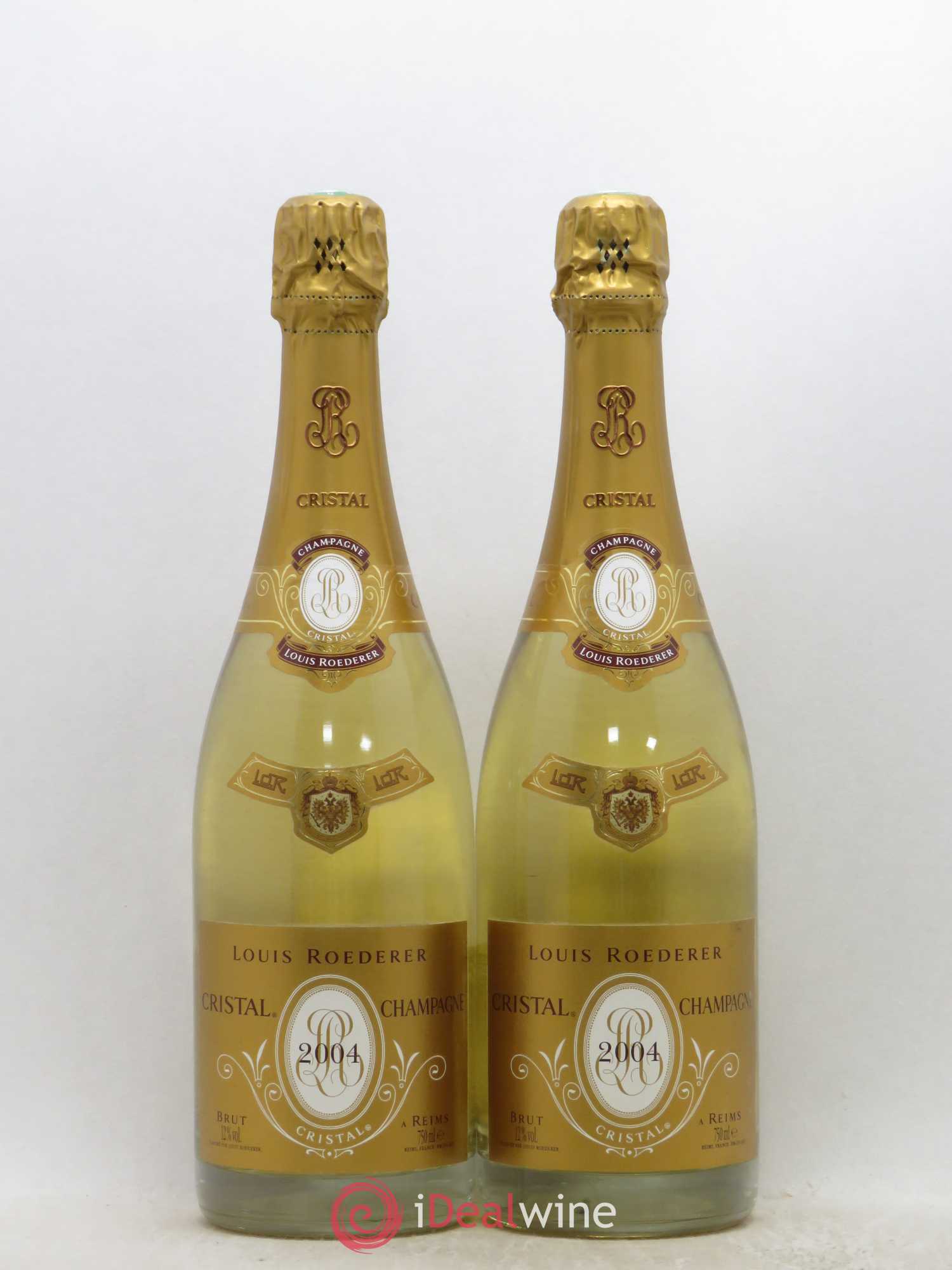 Cristal Louis Roederer 2004 - Lot de 2 bouteilles - 0