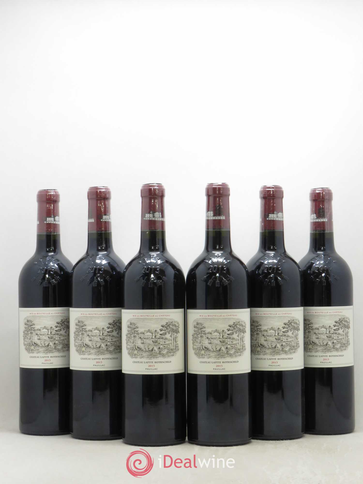 Château Lafite Rothschild 1er Grand Cru Classé 2013 - Lot de 6 bouteilles - 0