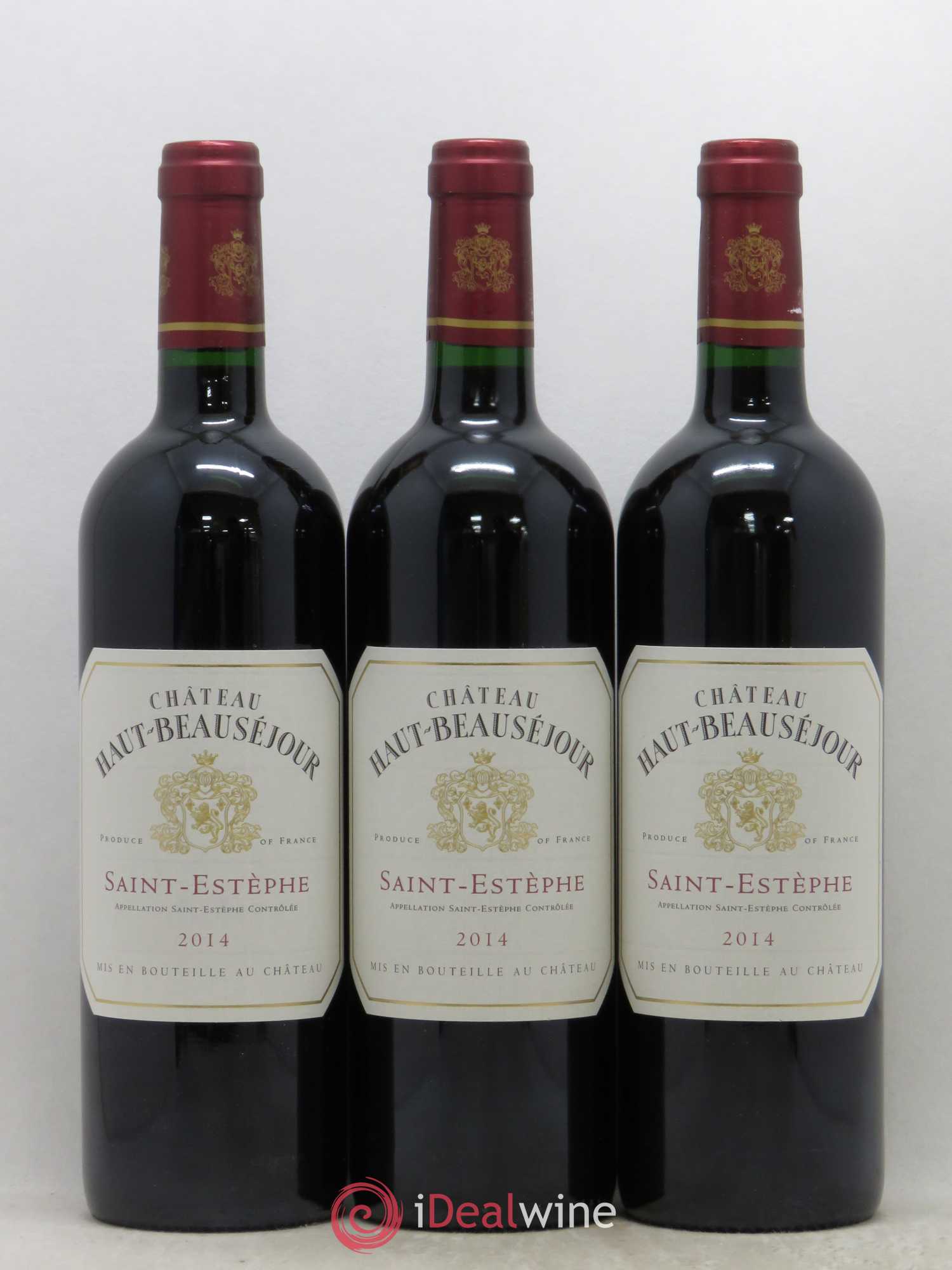 Château Haut Beauséjour Cru Bourgeois 2014 - Lot de 6 bouteilles - 1