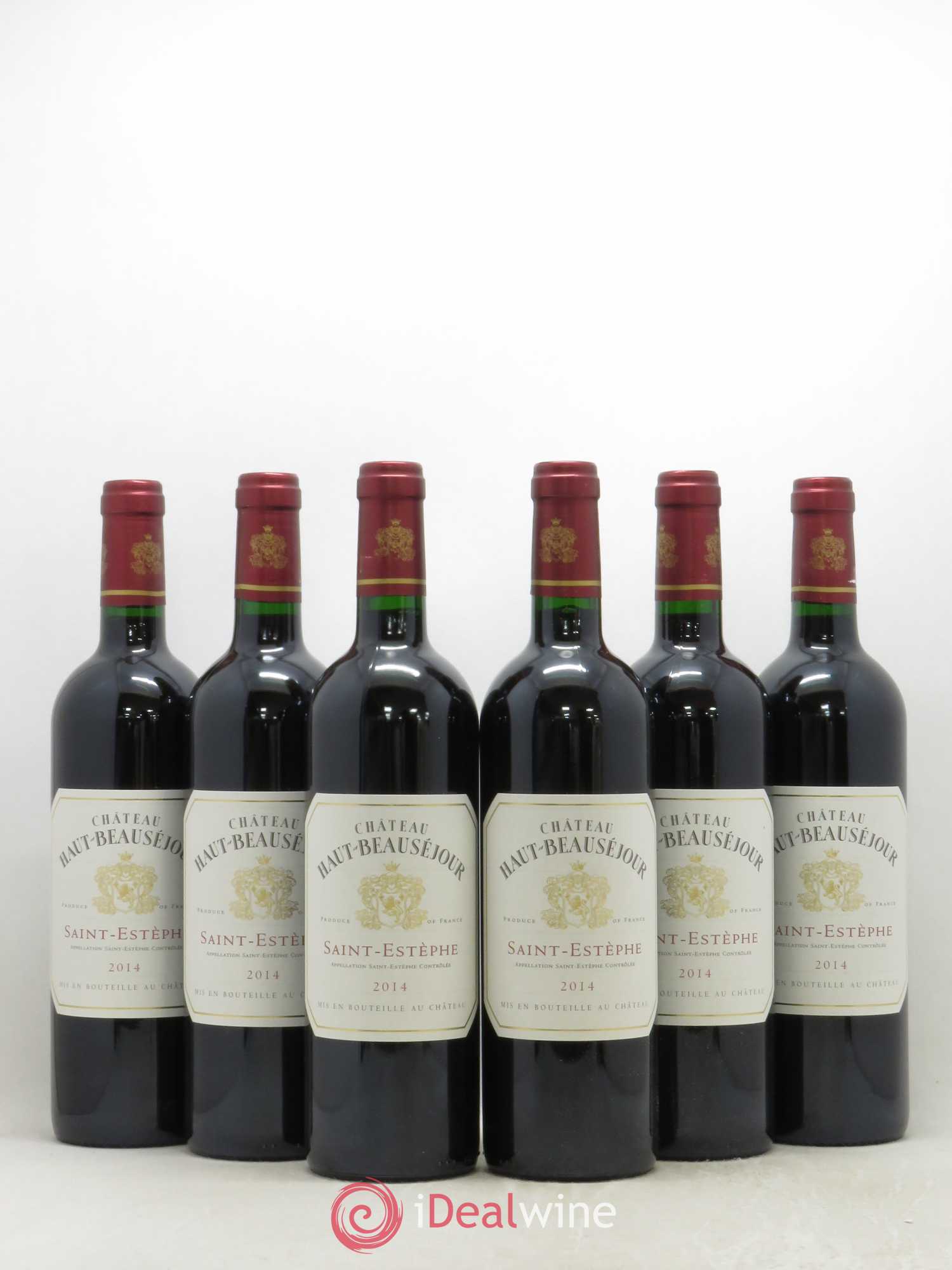 Château Haut Beauséjour Cru Bourgeois 2014 - Lot de 6 bouteilles - 0