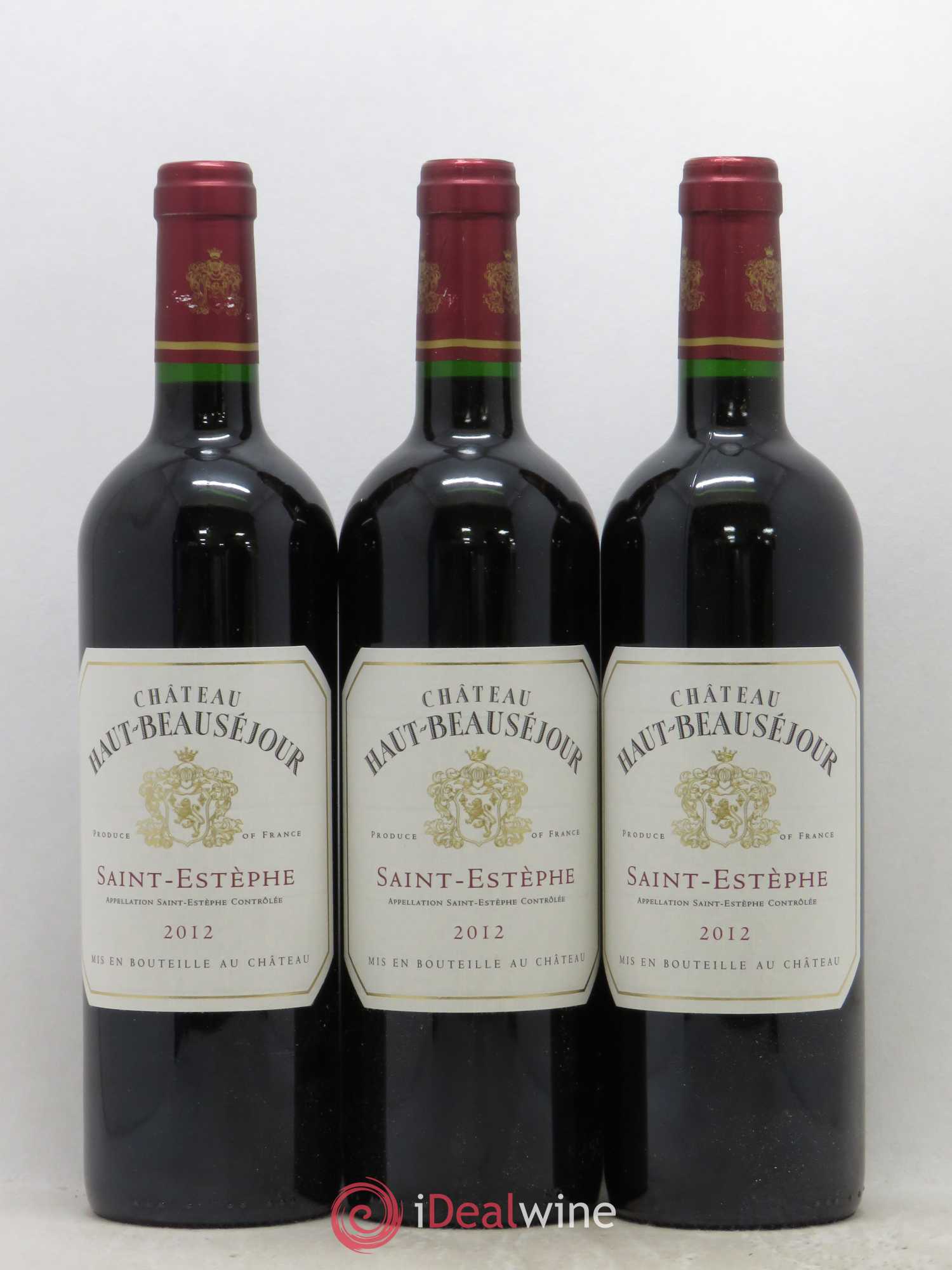 Château Haut Beauséjour Cru Bourgeois 2012 - Lot de 6 bouteilles - 1