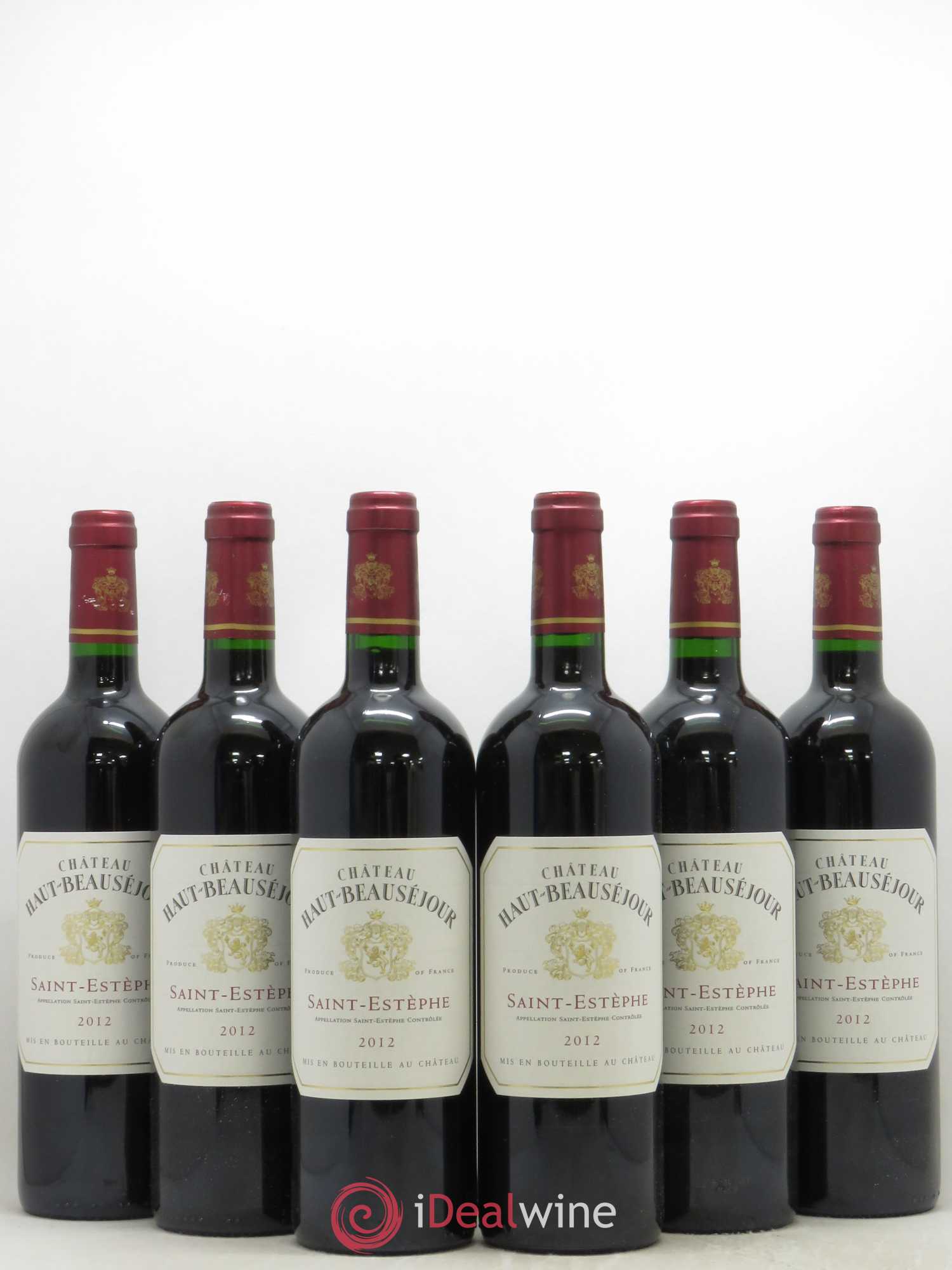 Château Haut Beauséjour Cru Bourgeois 2012 - Lot de 6 bouteilles - 0