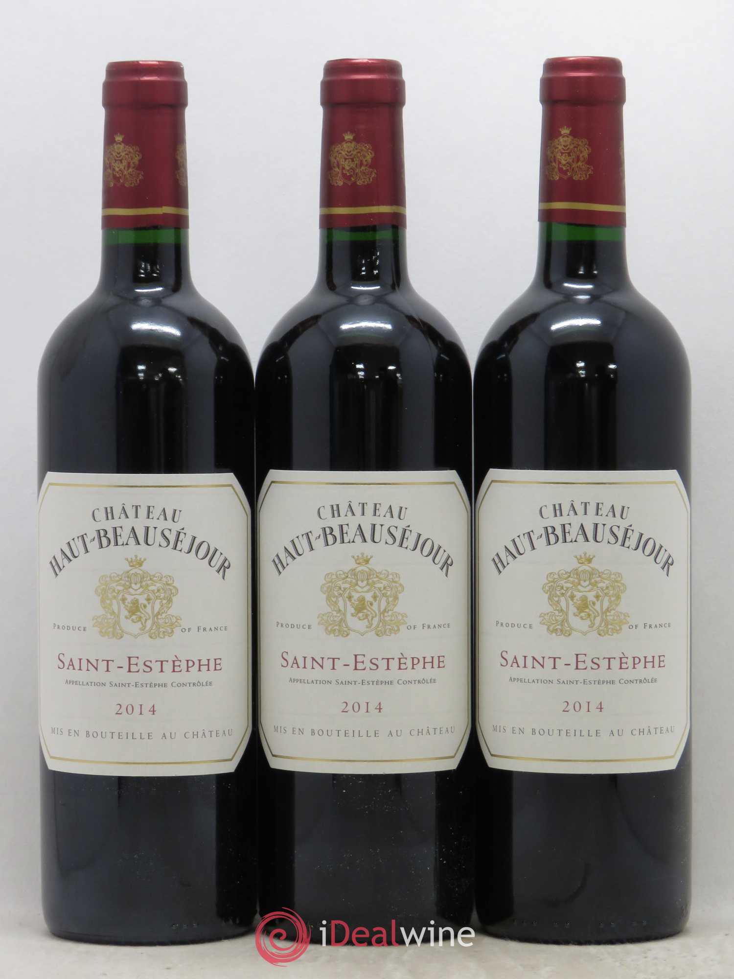 Château Haut Beauséjour Cru Bourgeois 2014 - Lot de 6 bouteilles - 1