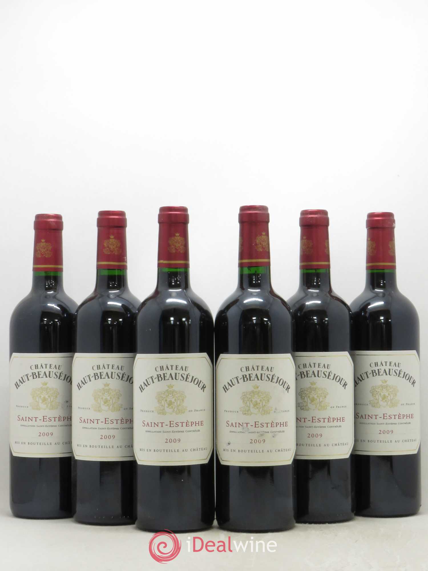 Château Haut Beauséjour Cru Bourgeois 2009 - Lot de 6 bouteilles - 0