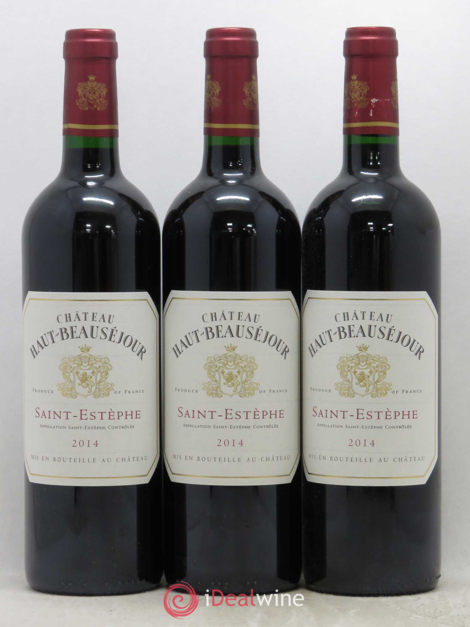 Château Haut Beauséjour Cru Bourgeois 2014 - Lot de 6 bouteilles - 1