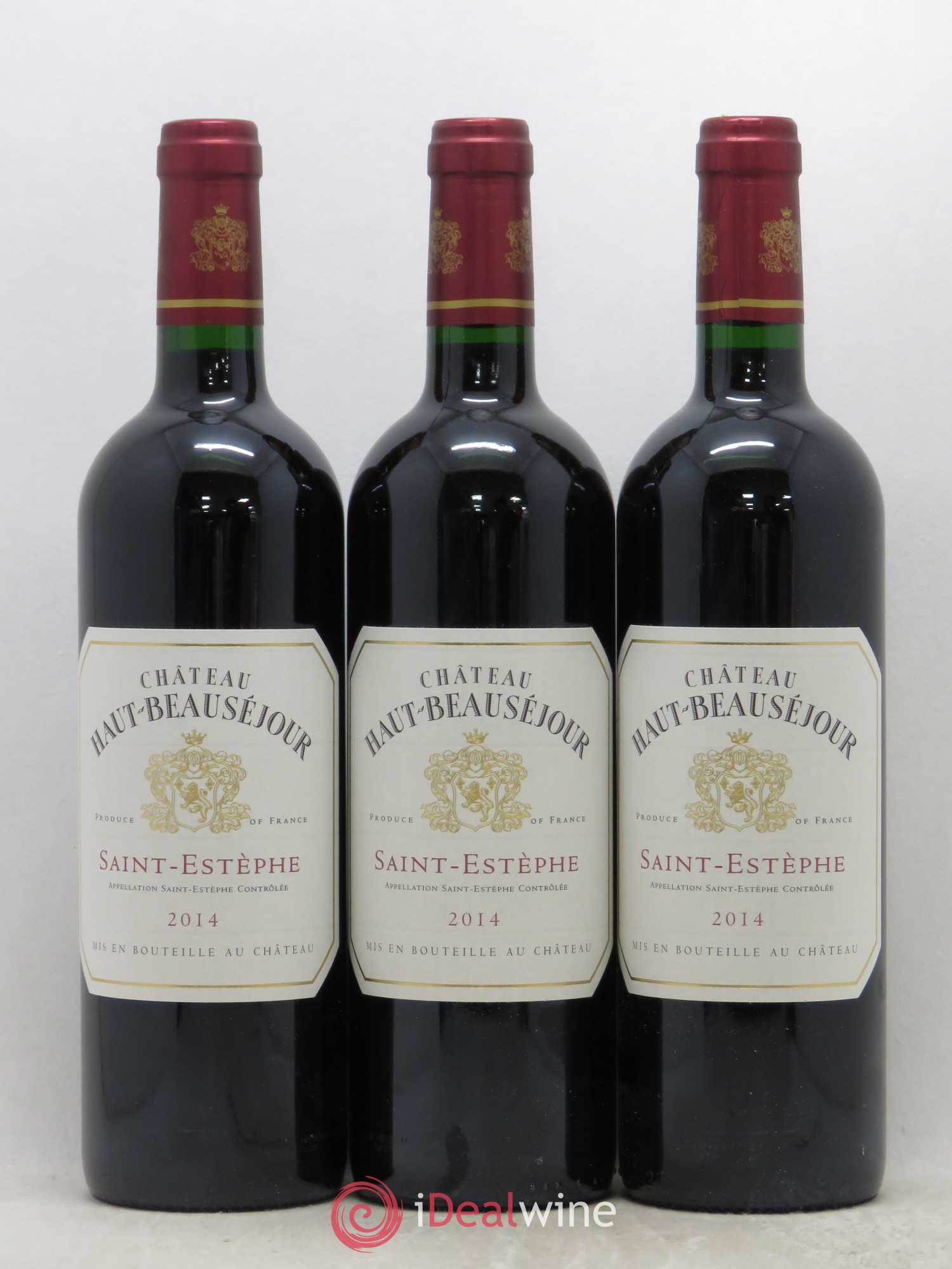 Château Haut Beauséjour Cru Bourgeois 2014 - Lot de 6 bouteilles - 1