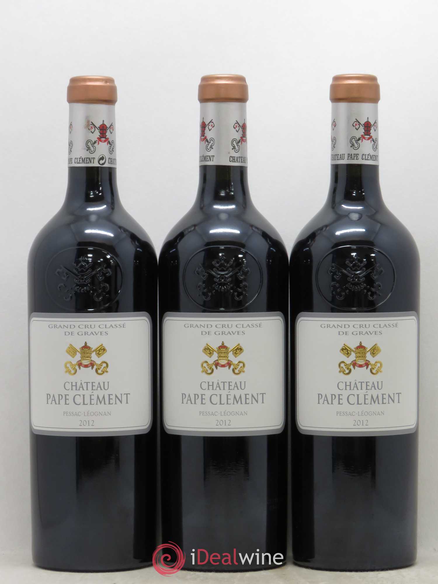 Château Pape Clément Cru Classé de Graves 2012 - Lot de 6 bouteilles - 1