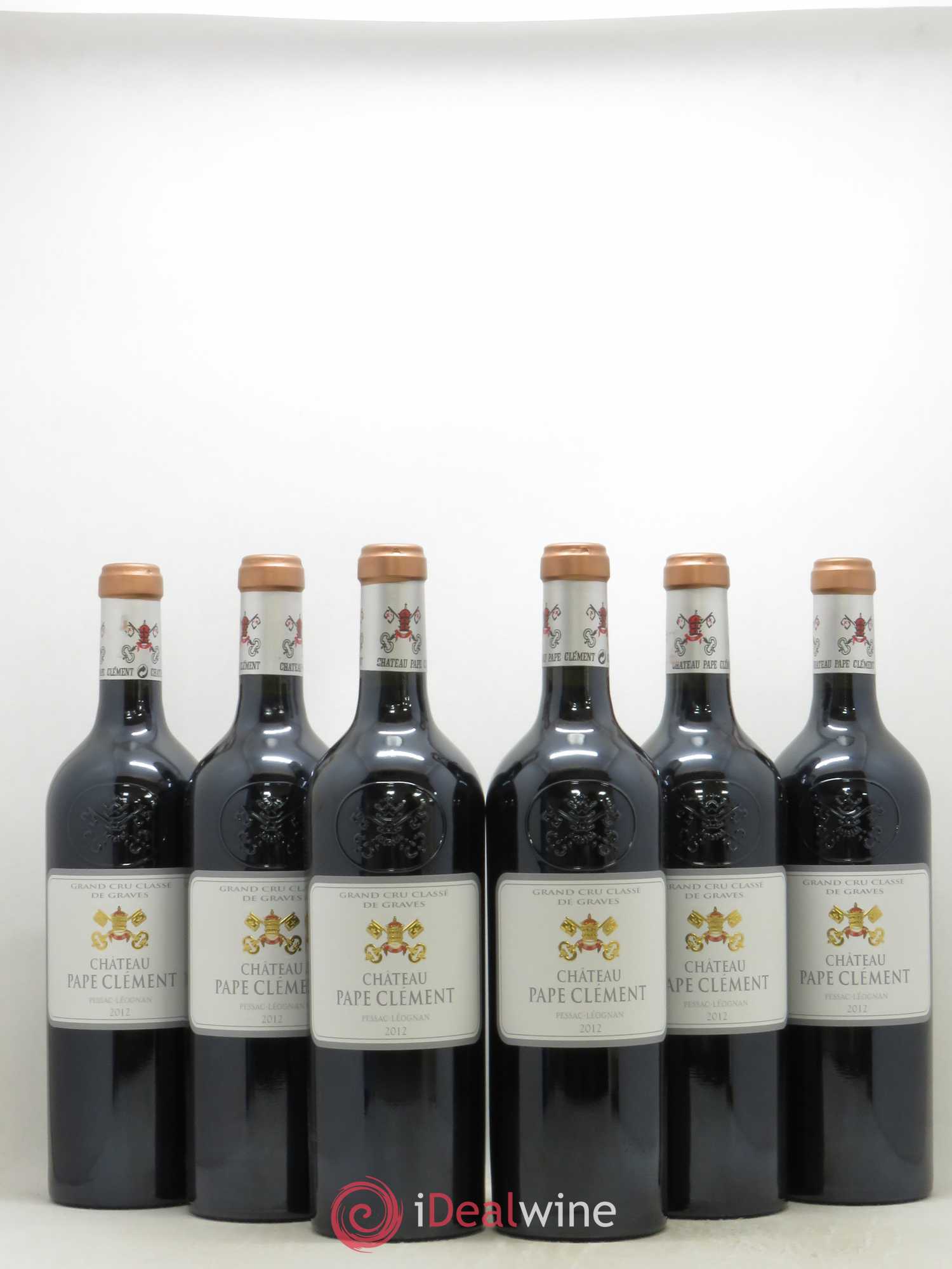 Château Pape Clément Cru Classé de Graves 2012 - Lot de 6 bouteilles - 0