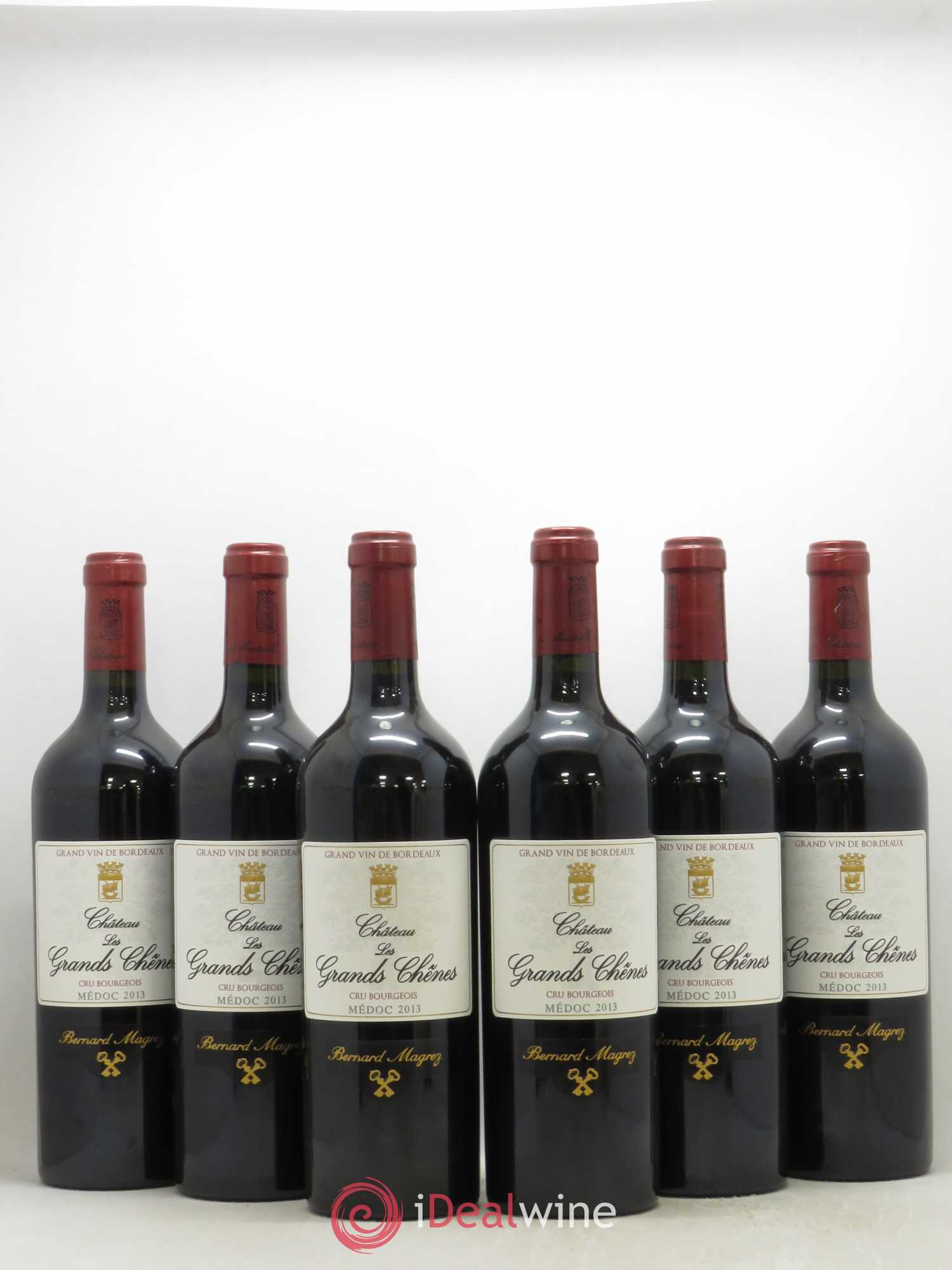 Médoc Les Grands Chênes 2013 - Posten von 6 Flaschen - 0
