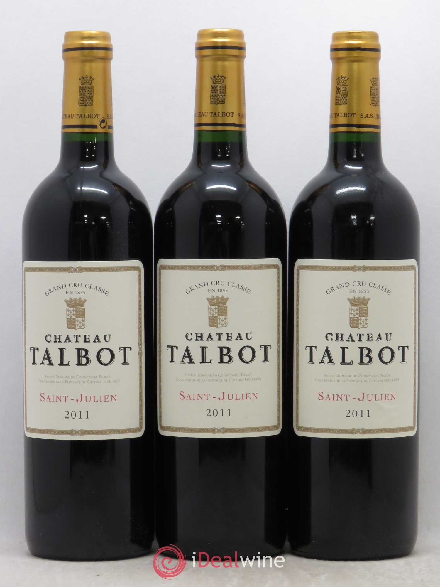 Château Talbot 4ème Grand Cru Classé 2011 - Lot de 12 bouteilles - 3
