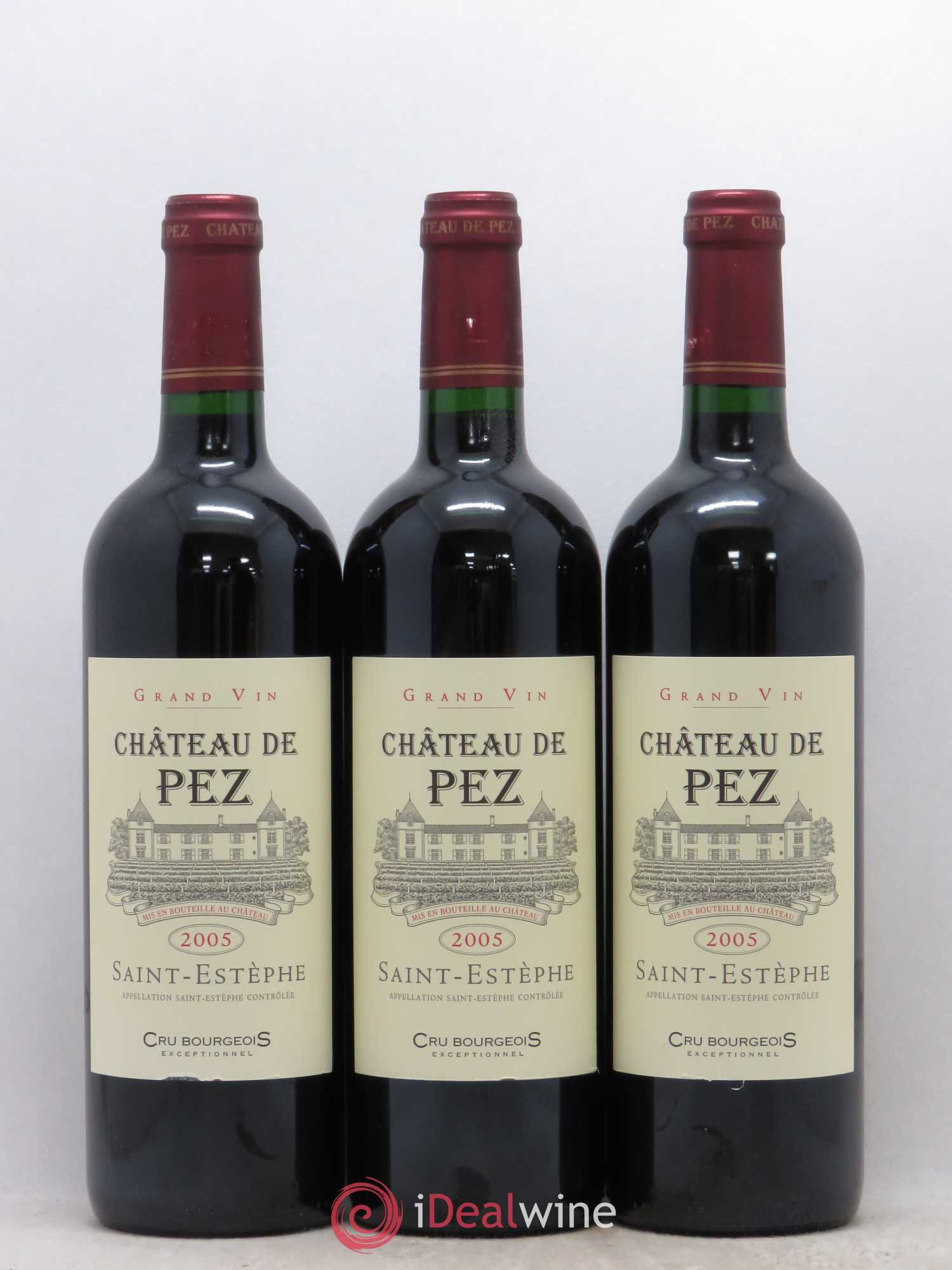 Château de Pez 2005 - Lot de 6 bouteilles - 1